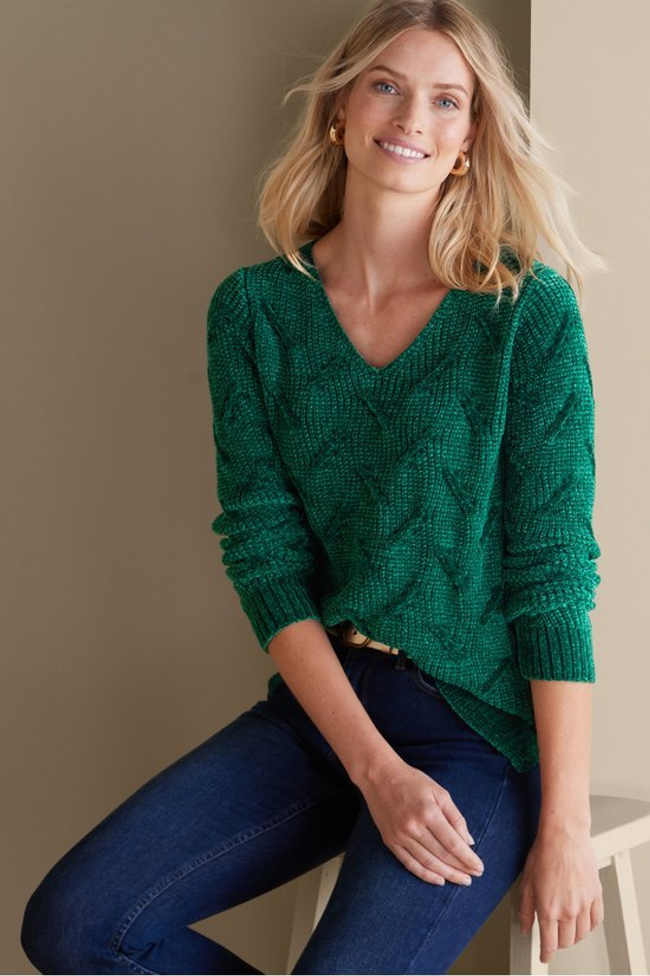 Trina Chenille Sweater - Soft Surroundings Outlet