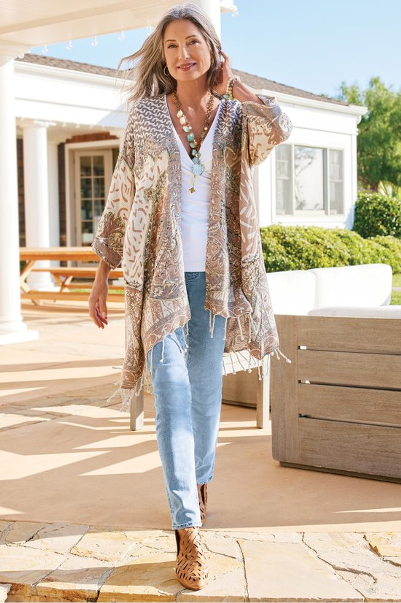 Chaucer Topper - Soft Surroundings Outlet