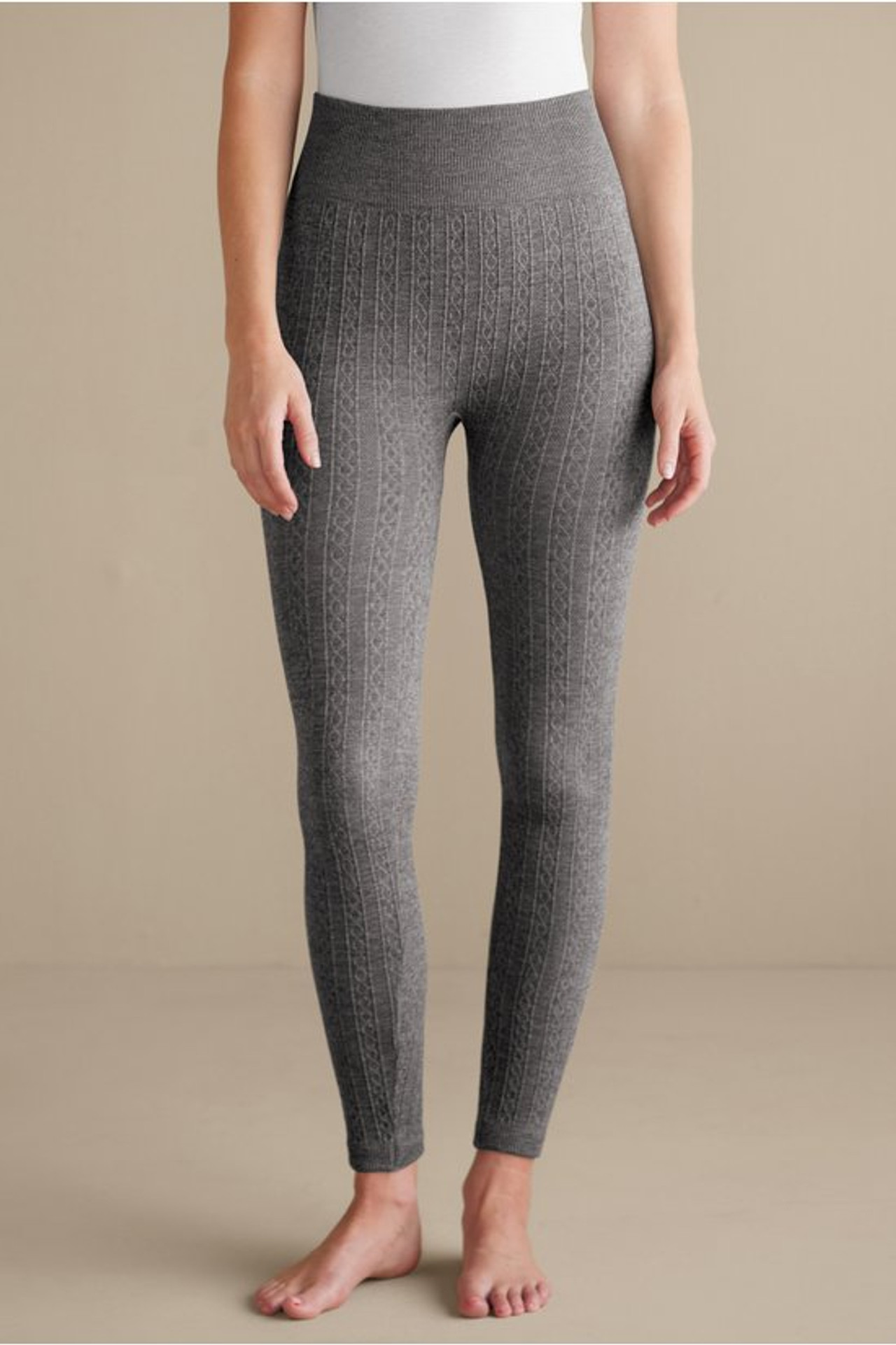 Fleece Lined Leggings - Soft Surroundings Outlet