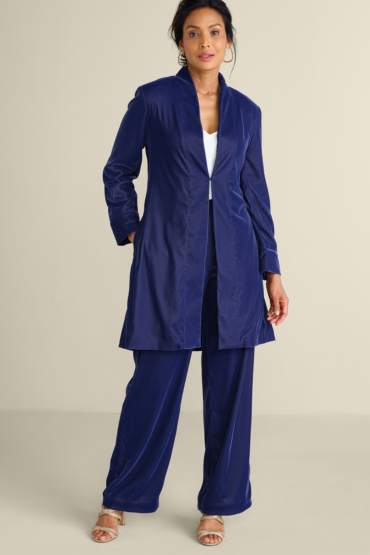 Aria Velvet Jacket - Soft Surroundings Outlet