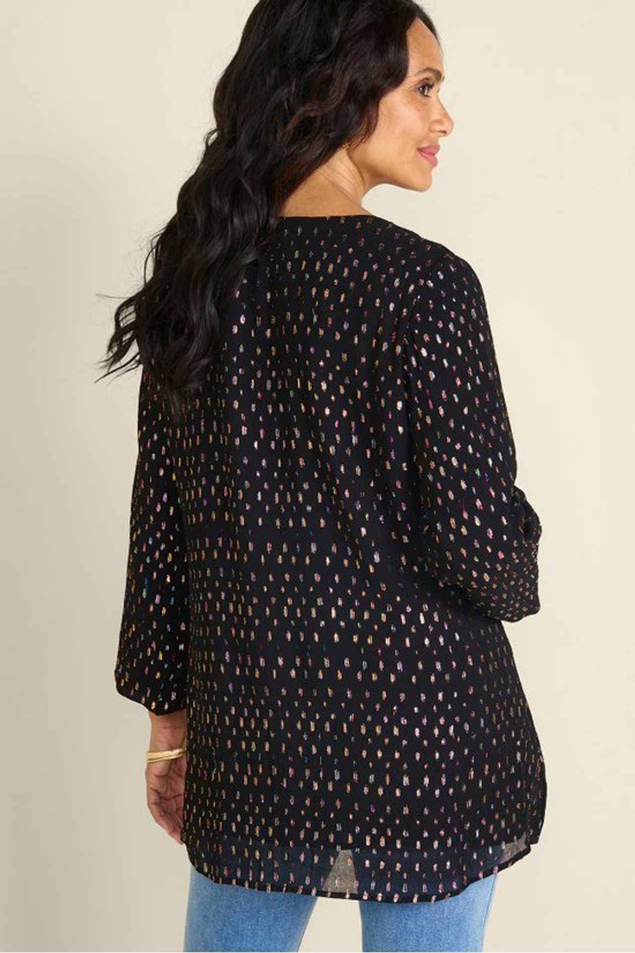 Wynn Shimmer Tunic - Soft Surroundings Outlet