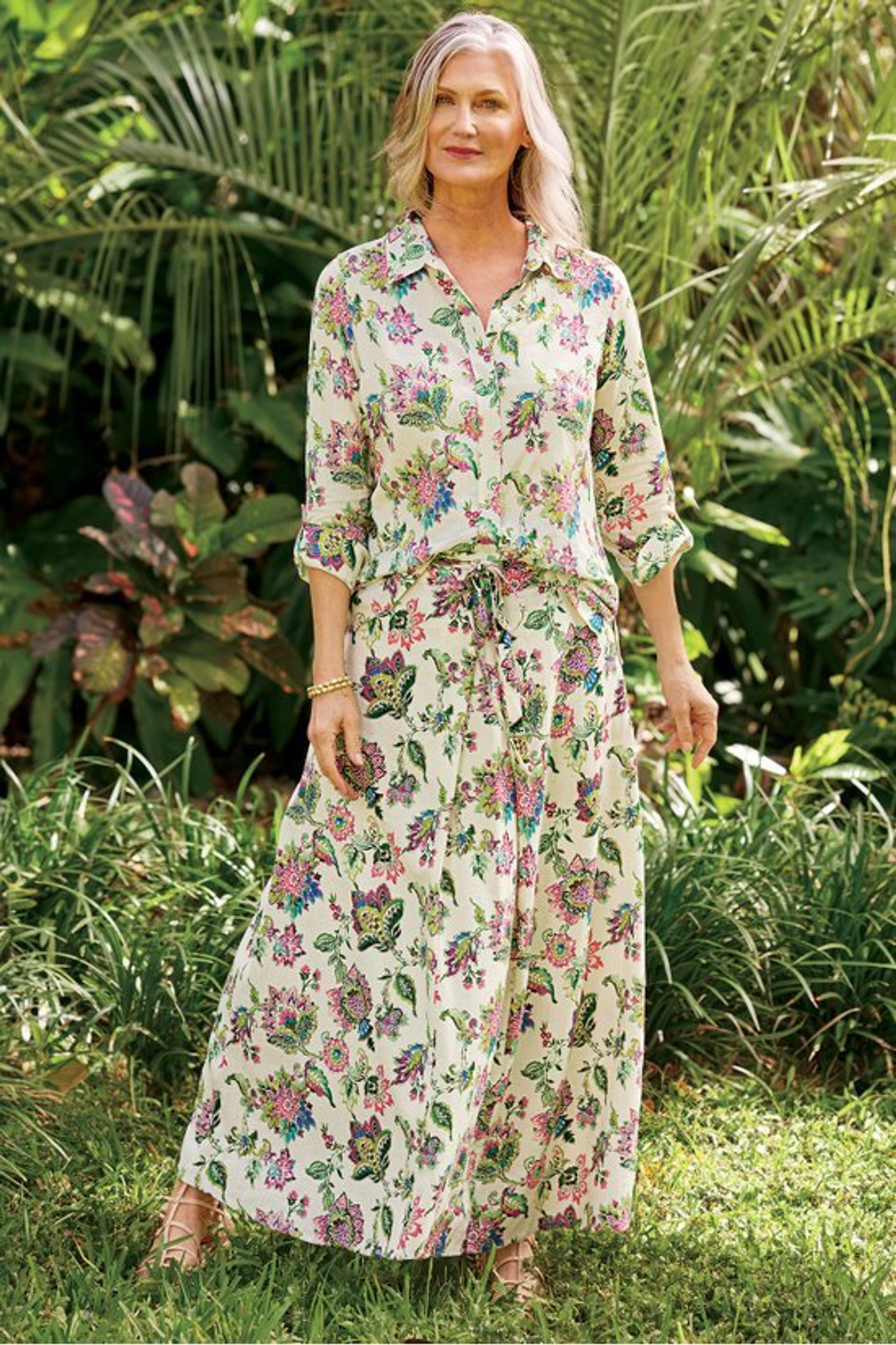 Jordan Linen Blend Shirt - Soft Surroundings Outlet