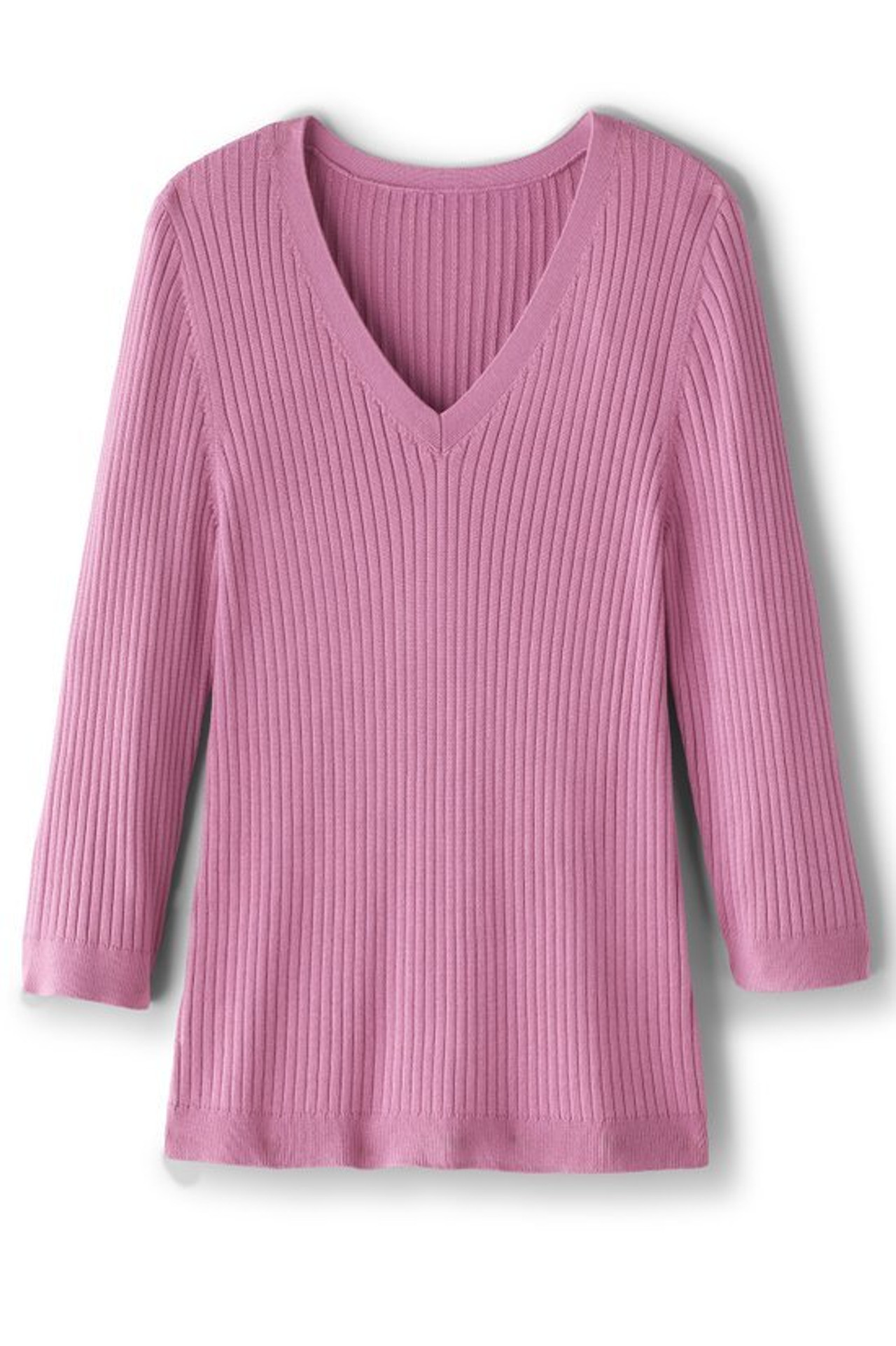 SoftEssential™ Ribbed Linnie Sweater - Soft Surroundings Outlet