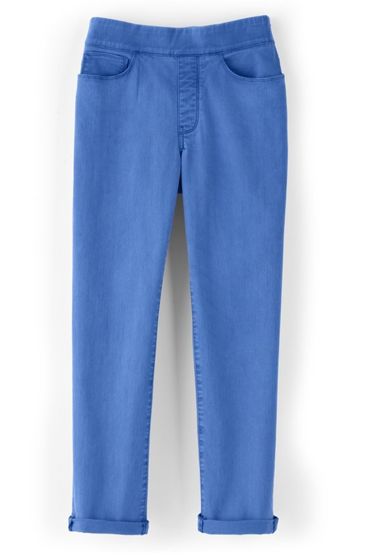 The Ultimate Denim Pull-On Crop - Soft Surroundings Outlet