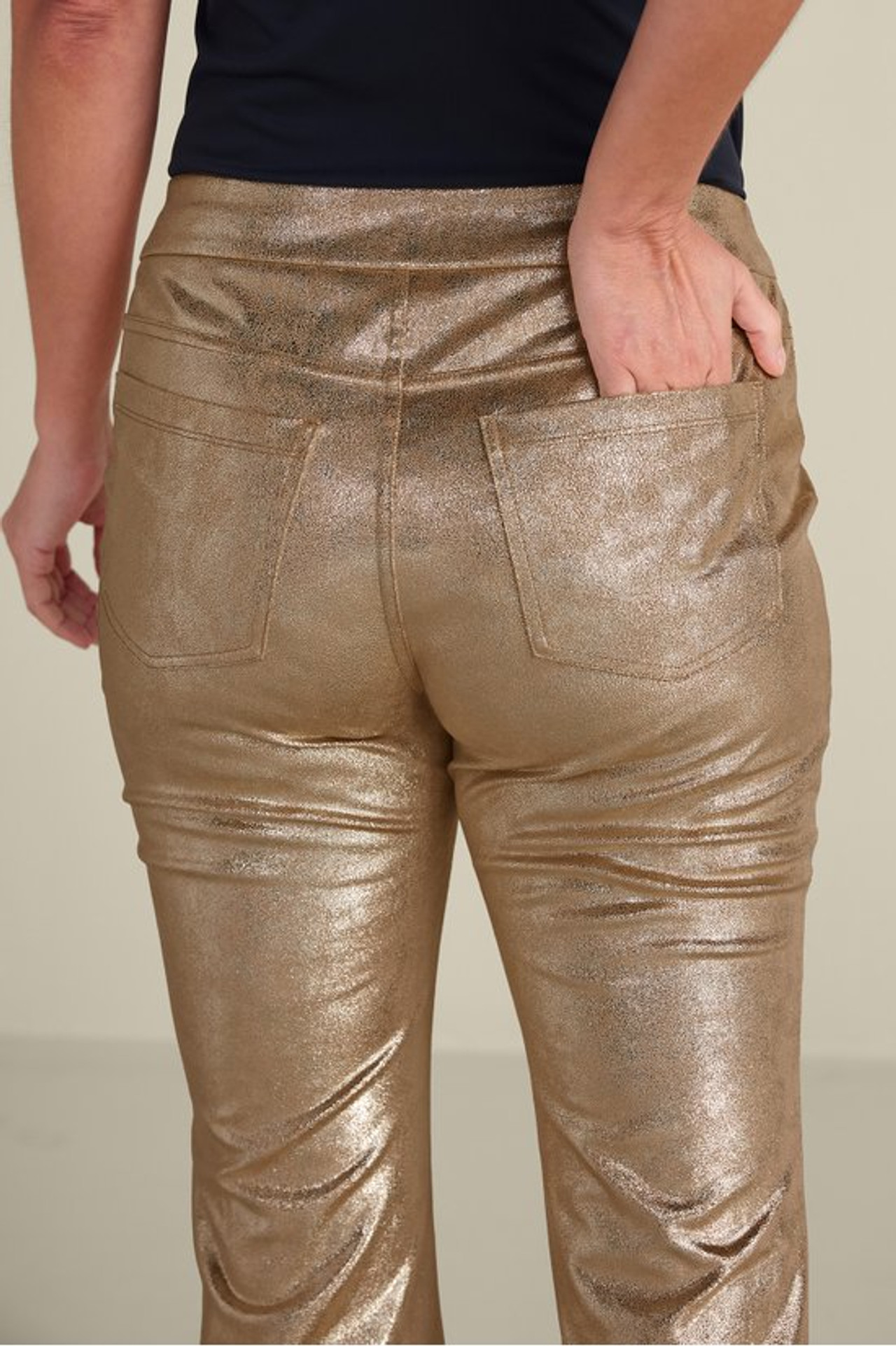 Faux Suede Bootcut Pants - Soft Surroundings Outlet