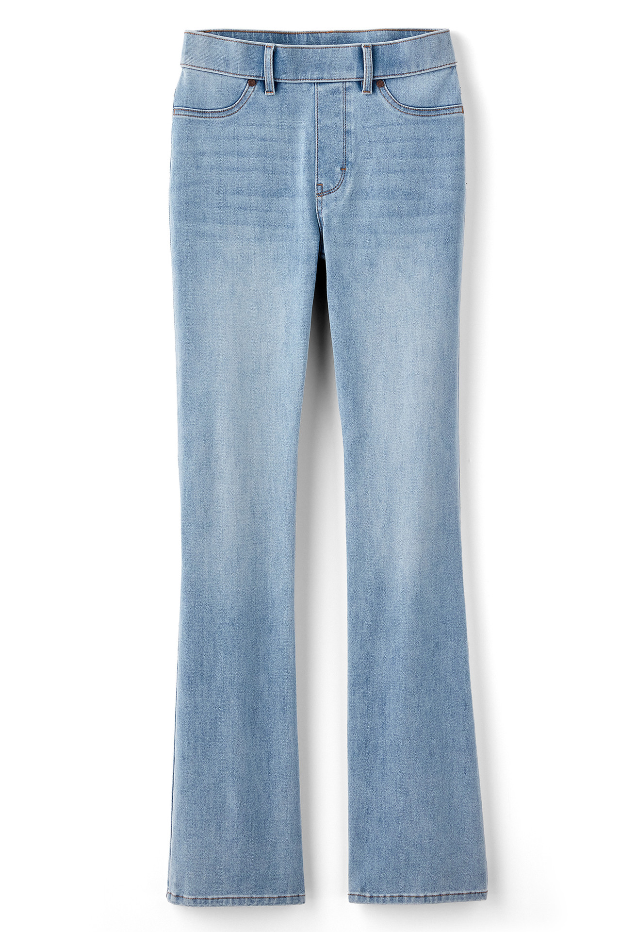 Ultimate Denim Pull-On Bootcut Jeans - Soft Surroundings Outlet