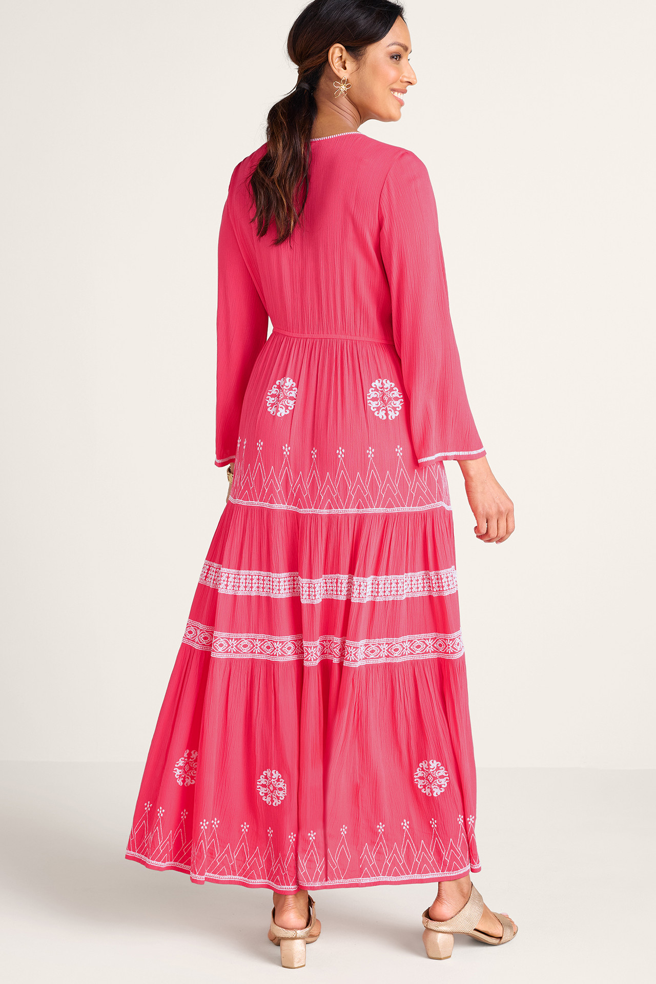 Cerys Gauze Maxi Dress - Soft Surroundings Outlet