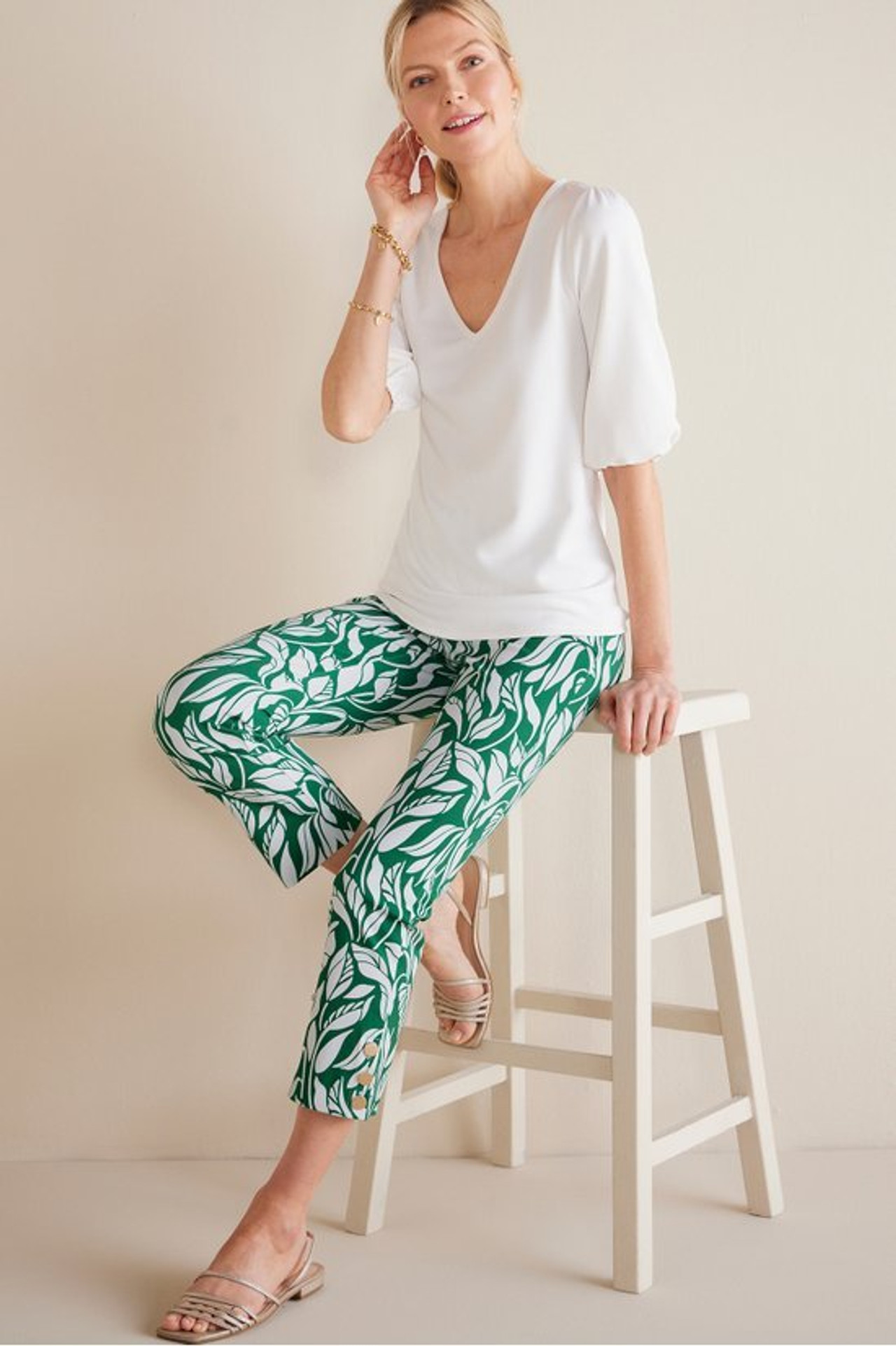 SoftEssential™ SUPERLA Slim Leg Crop Pants - Soft Surroundings Outlet