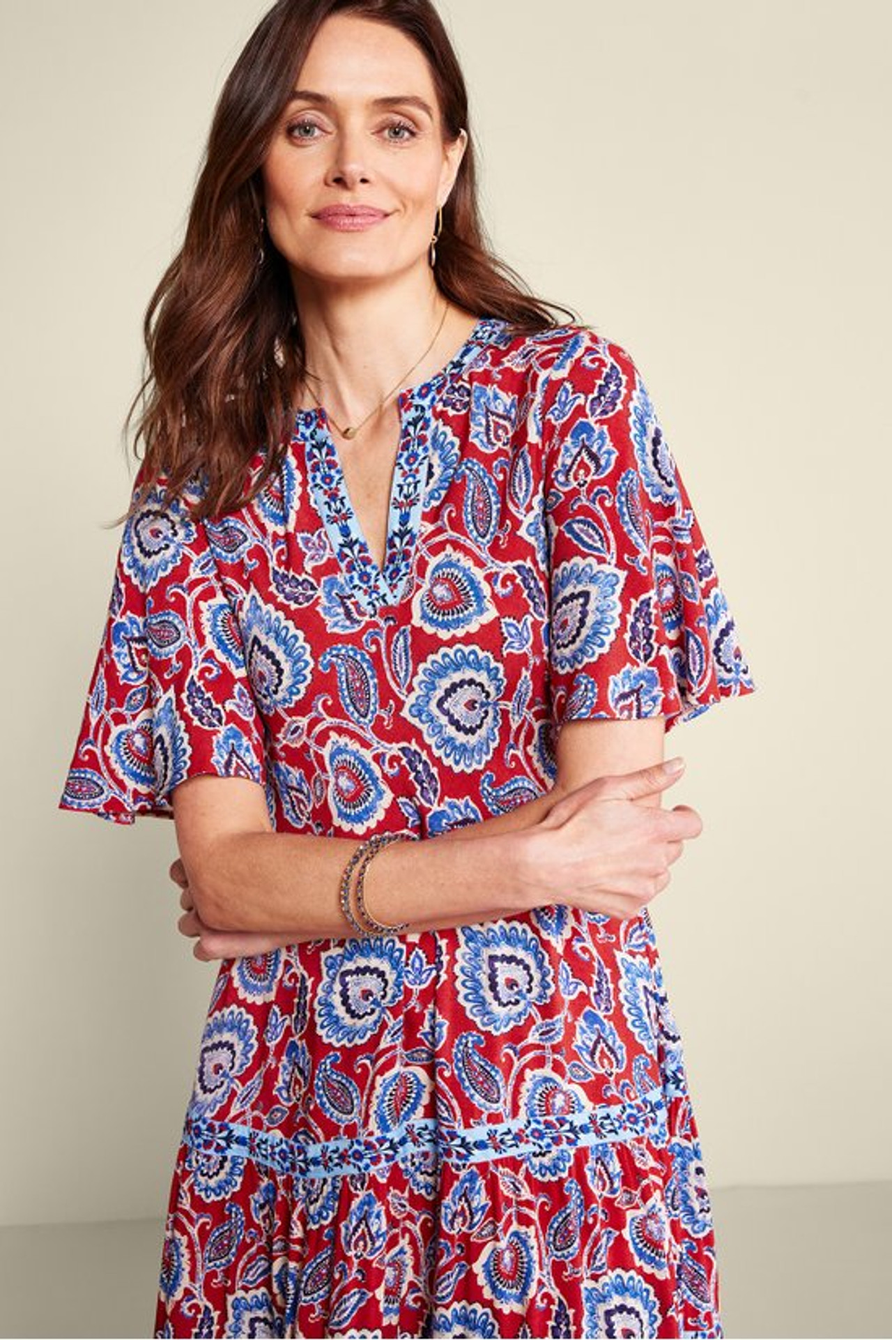 Lilith Midi Dress - Soft Surroundings Outlet