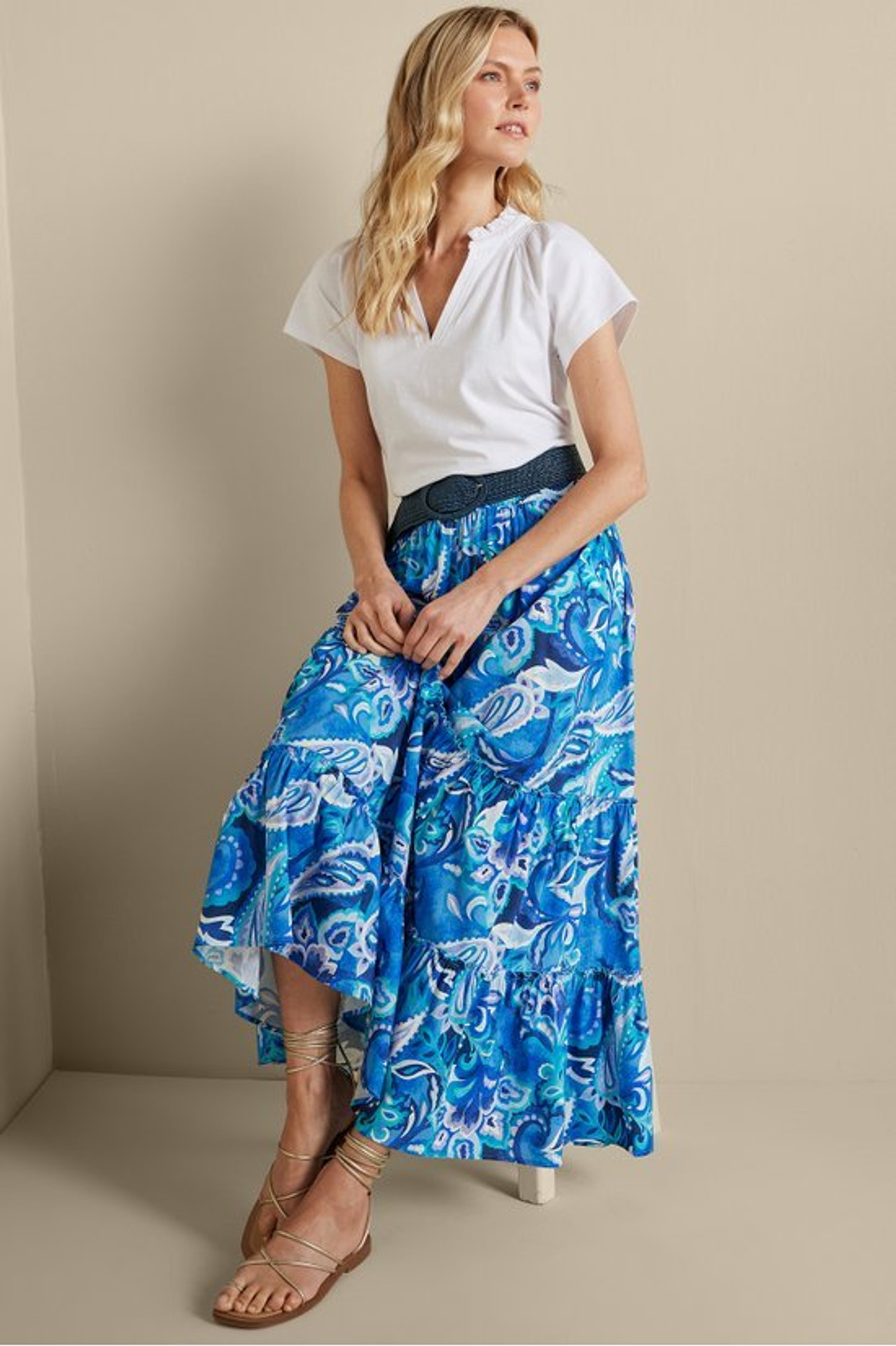 Feyre Maxi Skirt - Soft Surroundings Outlet