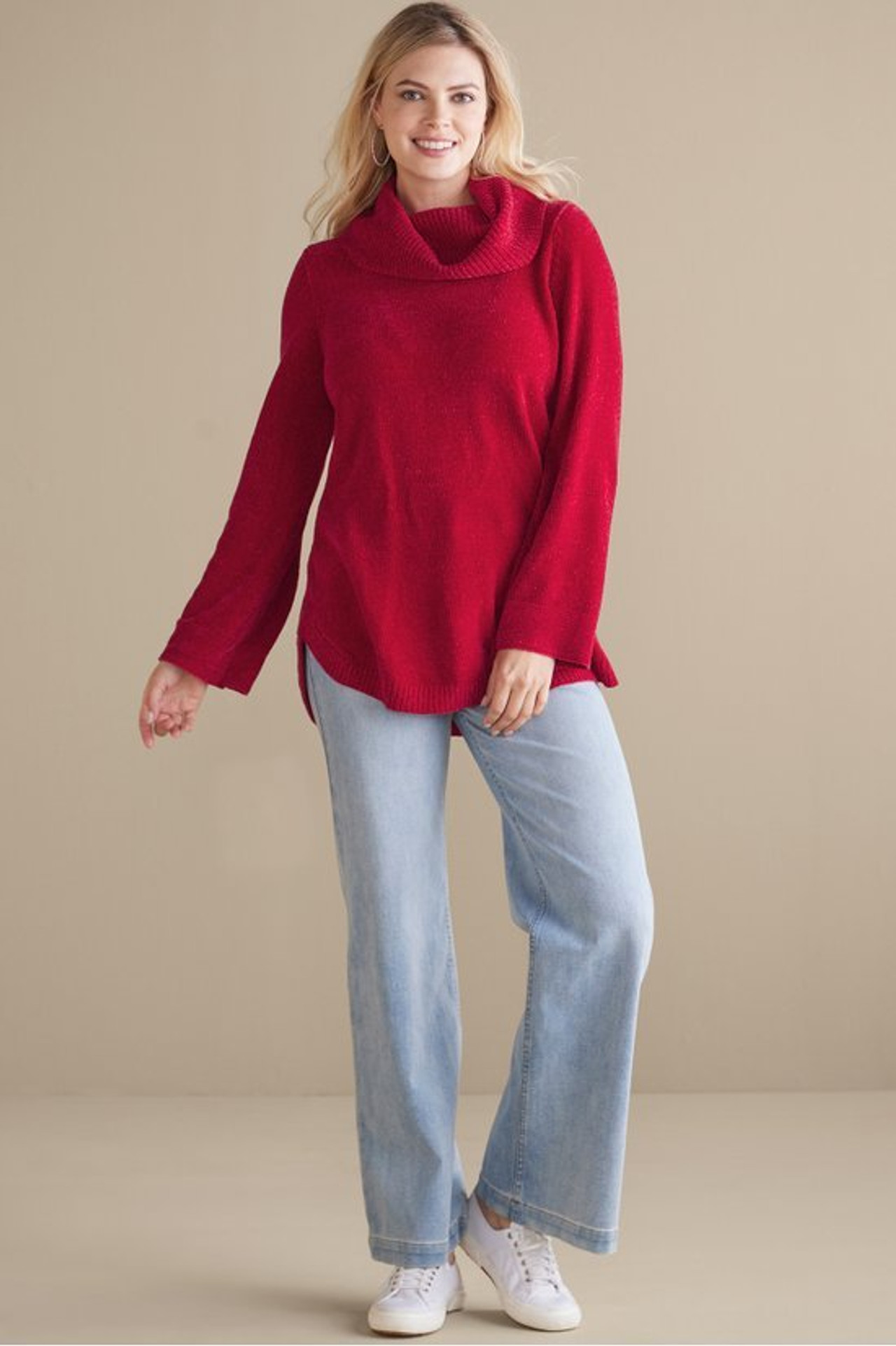 Soft Winds Chenille Tunic Sweater - Soft Surroundings Outlet