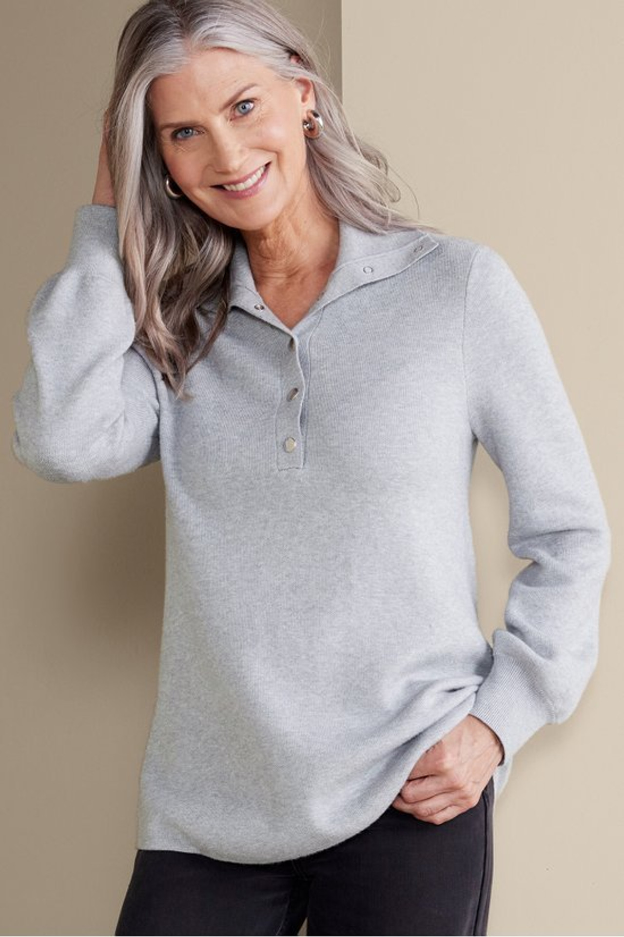 Meria Sweater Tunic - Soft Surroundings Outlet