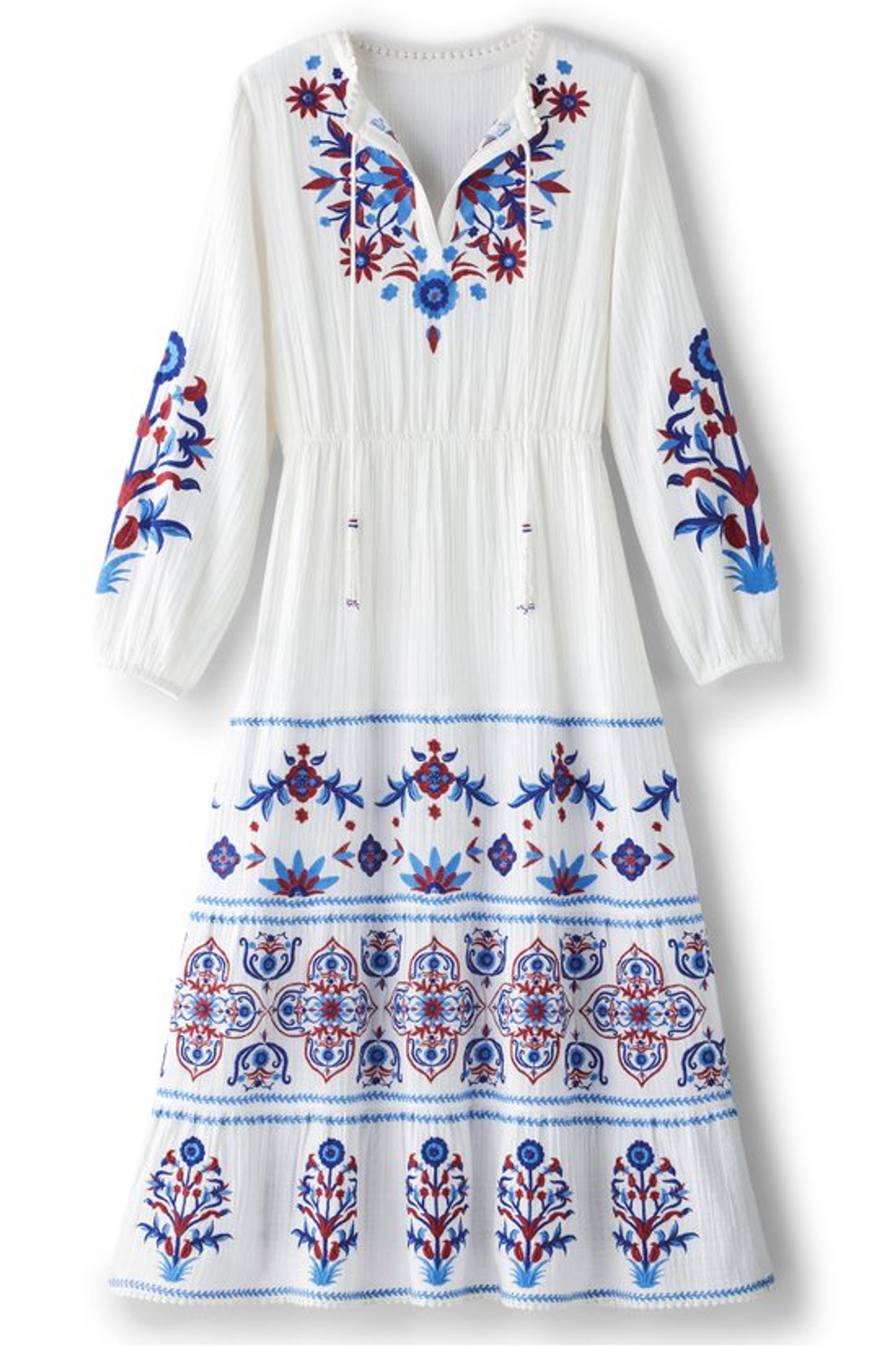 Sarnia Gauze Midi Dress - Soft Surroundings Outlet