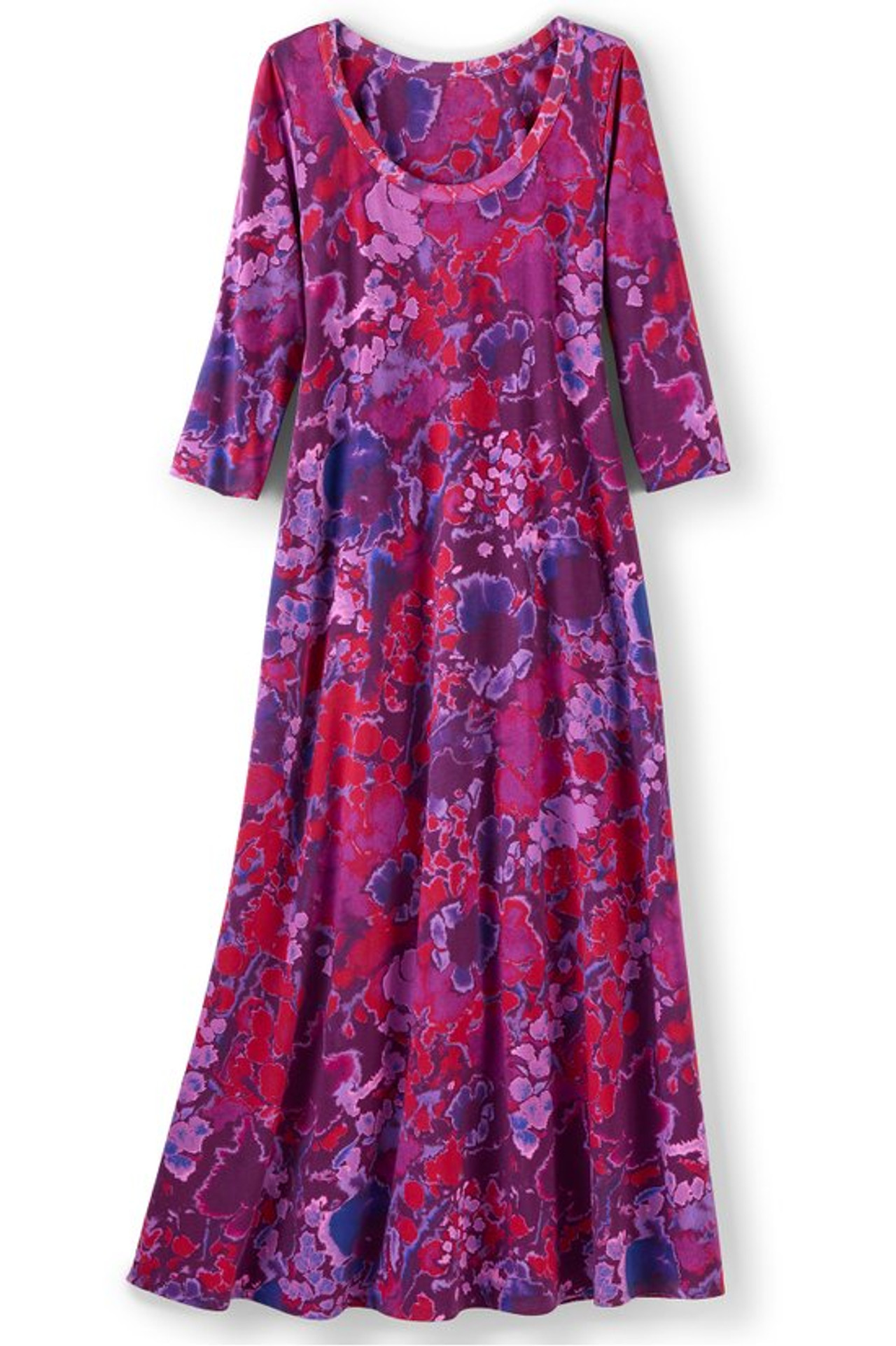 Santiago 3/4 Sleeve Dress - Soft Surroundings Outlet