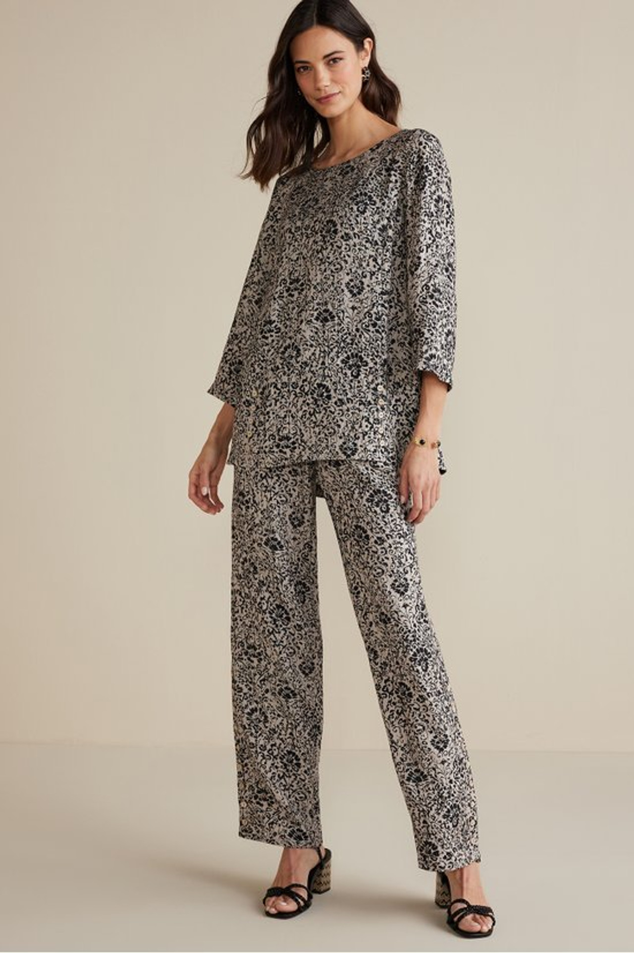 Oceo Gauze Tunic - Soft Surroundings Outlet