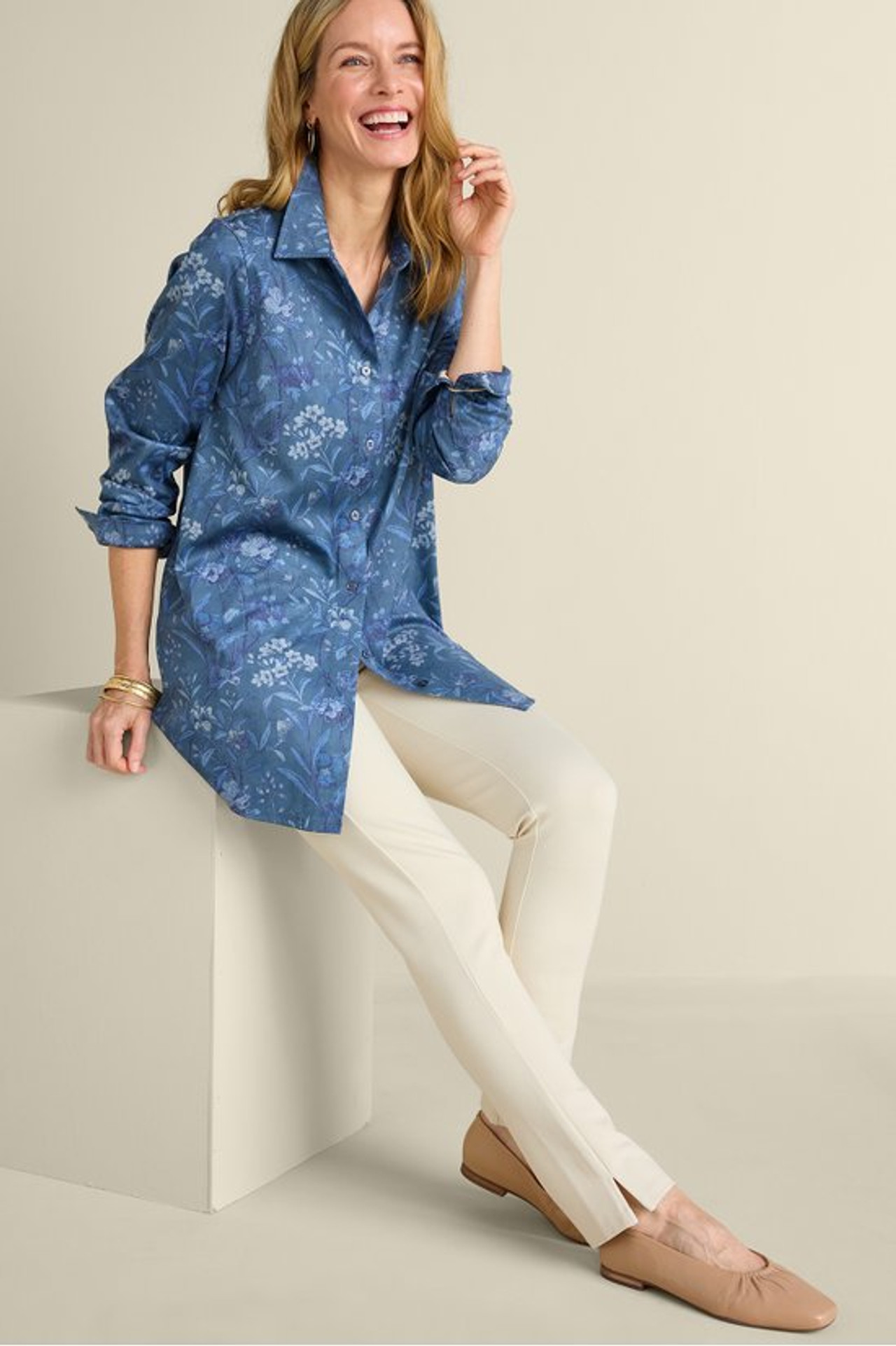 SoftEssential™ Ponte Slim Leg Pants - Soft Surroundings Outlet