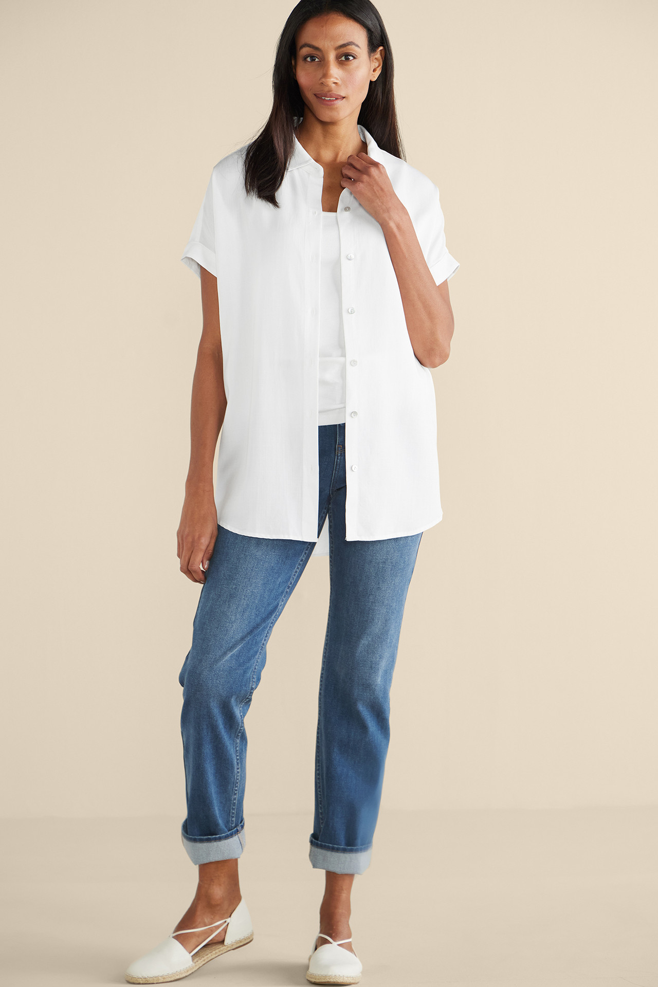 Je Veux TENCEL™ Shirt - Soft Surroundings Outlet