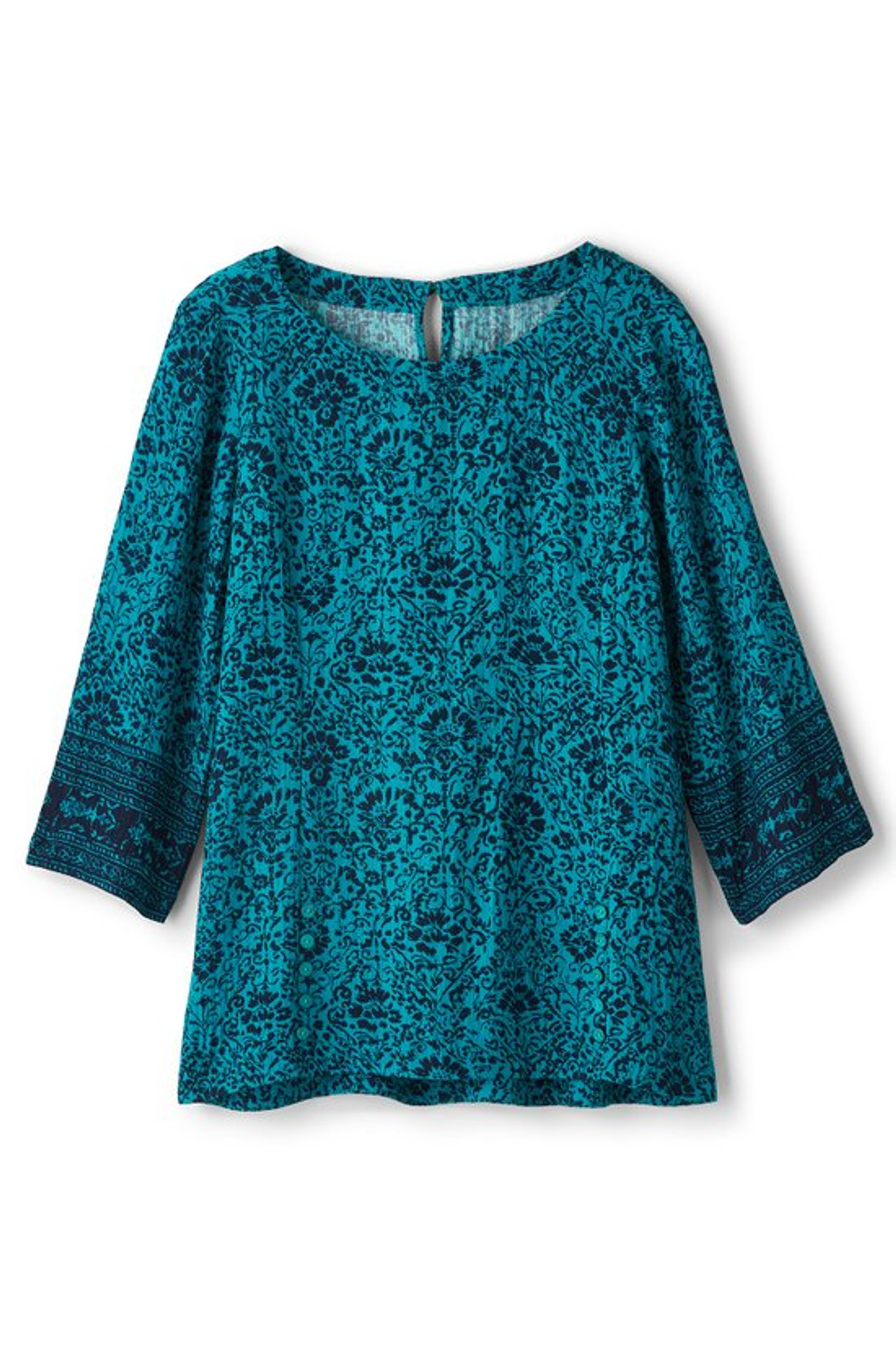 Oceo Gauze Tunic - Soft Surroundings Outlet