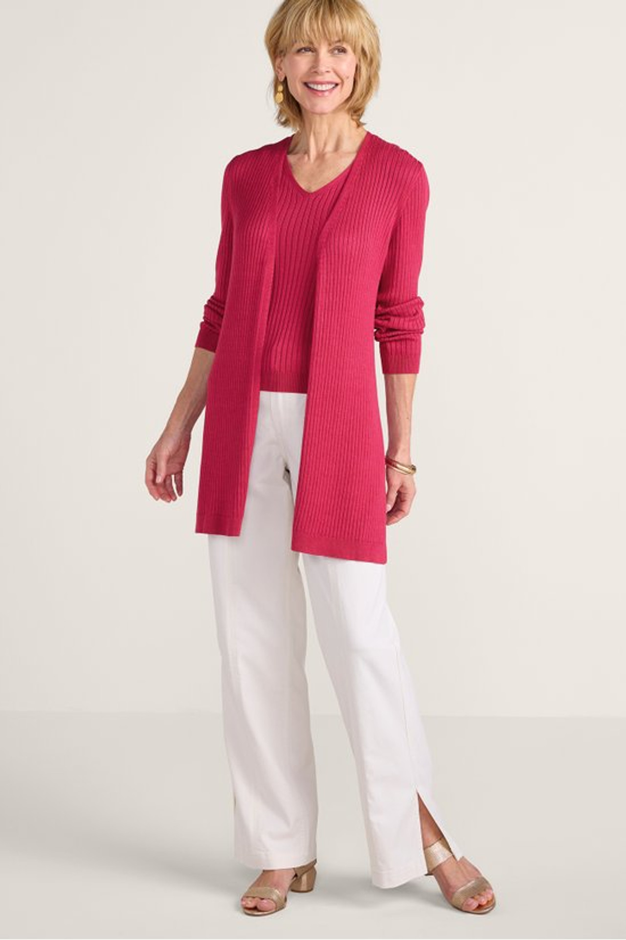 SoftEssential™ Ribbed Sweater Tank - Soft Surroundings Outlet