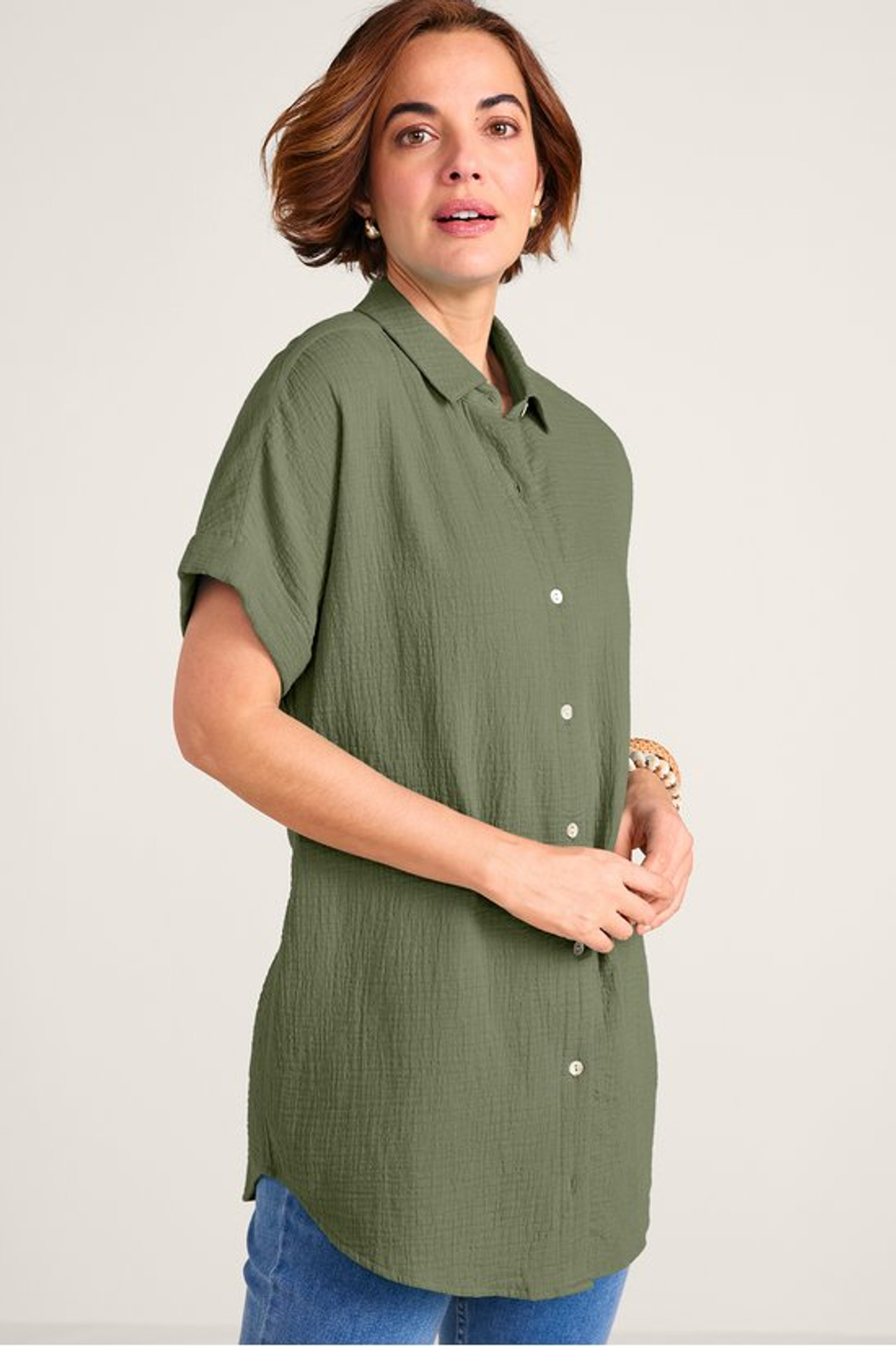 Je Veux Gauze Top - Soft Surroundings Outlet