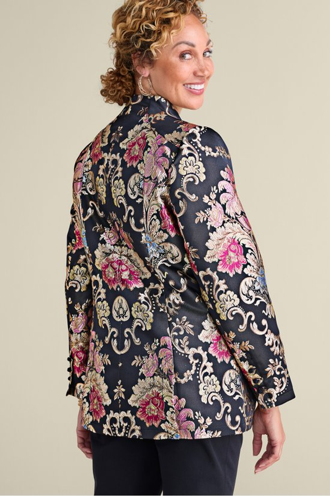 Branca Jacquard Jacket - Soft Surroundings Outlet