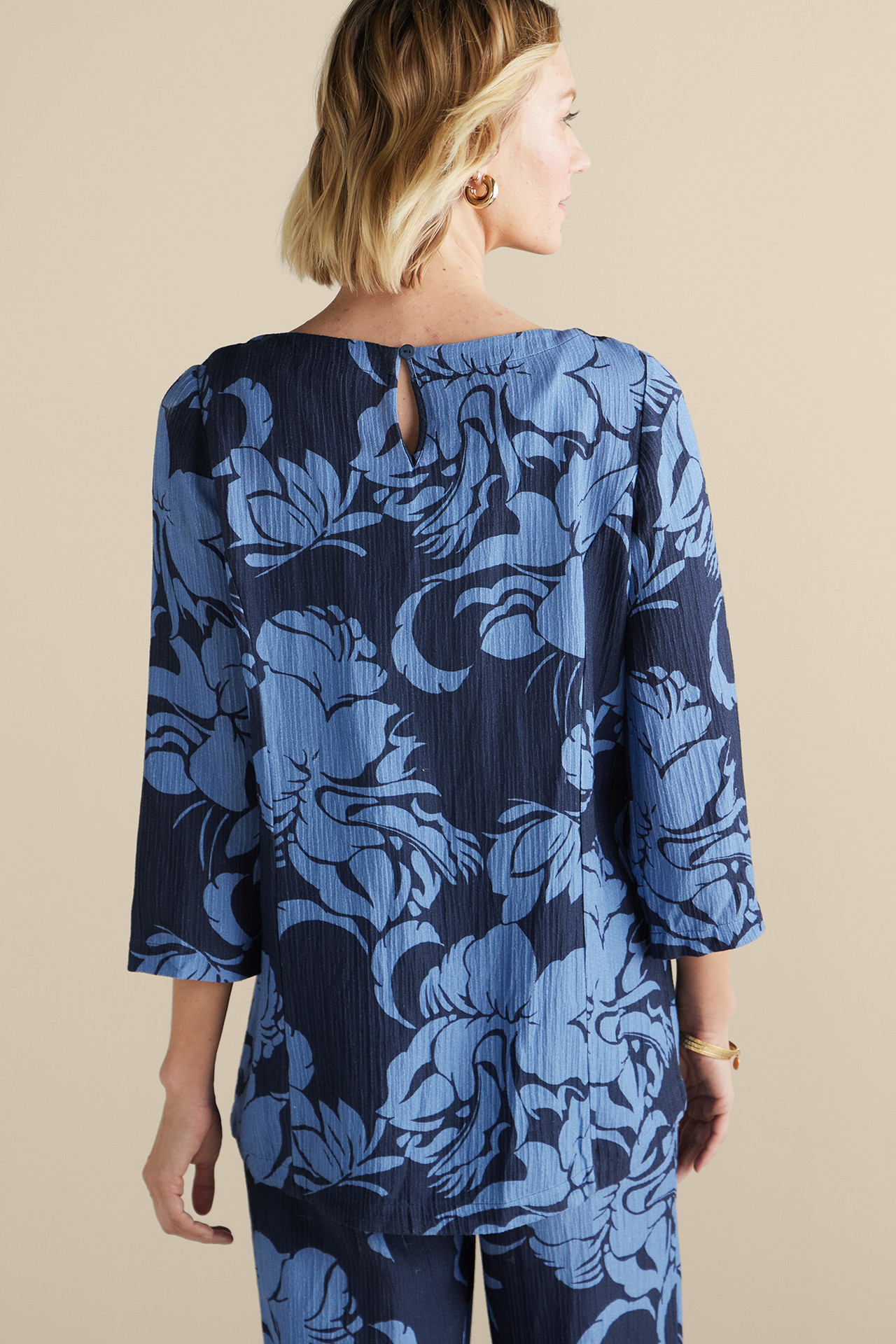 Oceo Gauze Tunic - Soft Surroundings Outlet