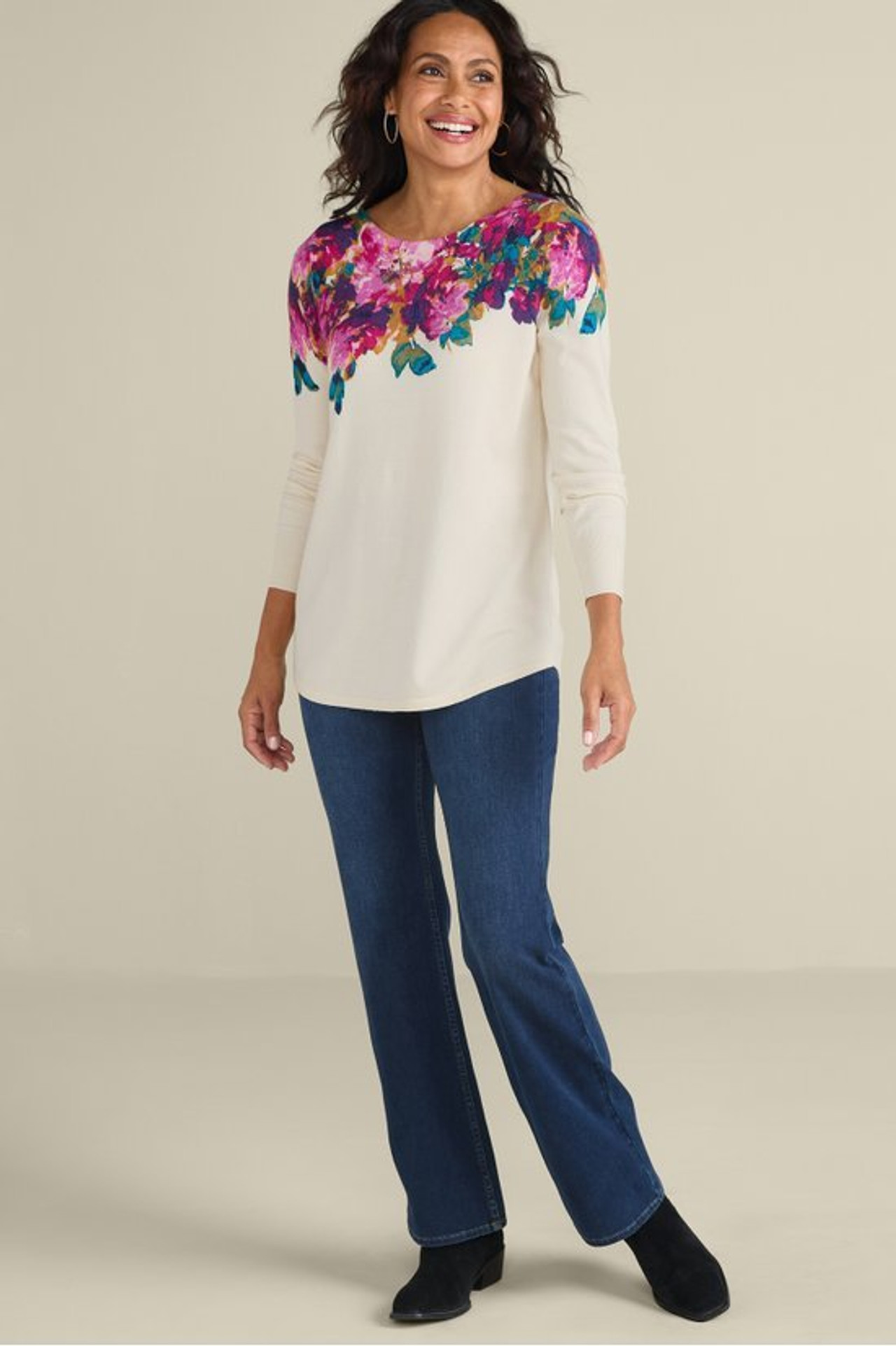 Marlyn Tunic Sweater - Soft Surroundings Outlet