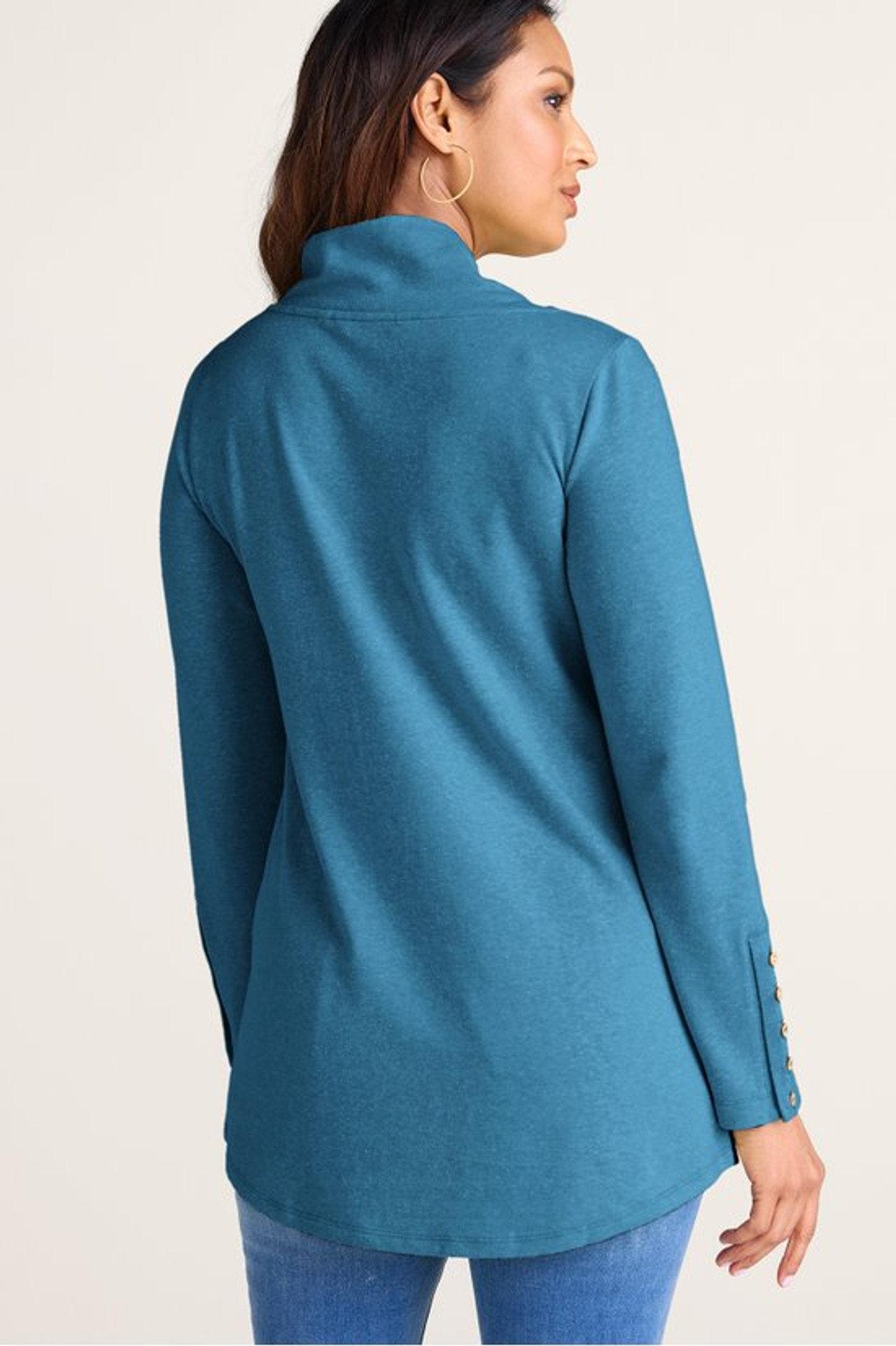 Brinley French Terry Tunic - Soft Surroundings Outlet