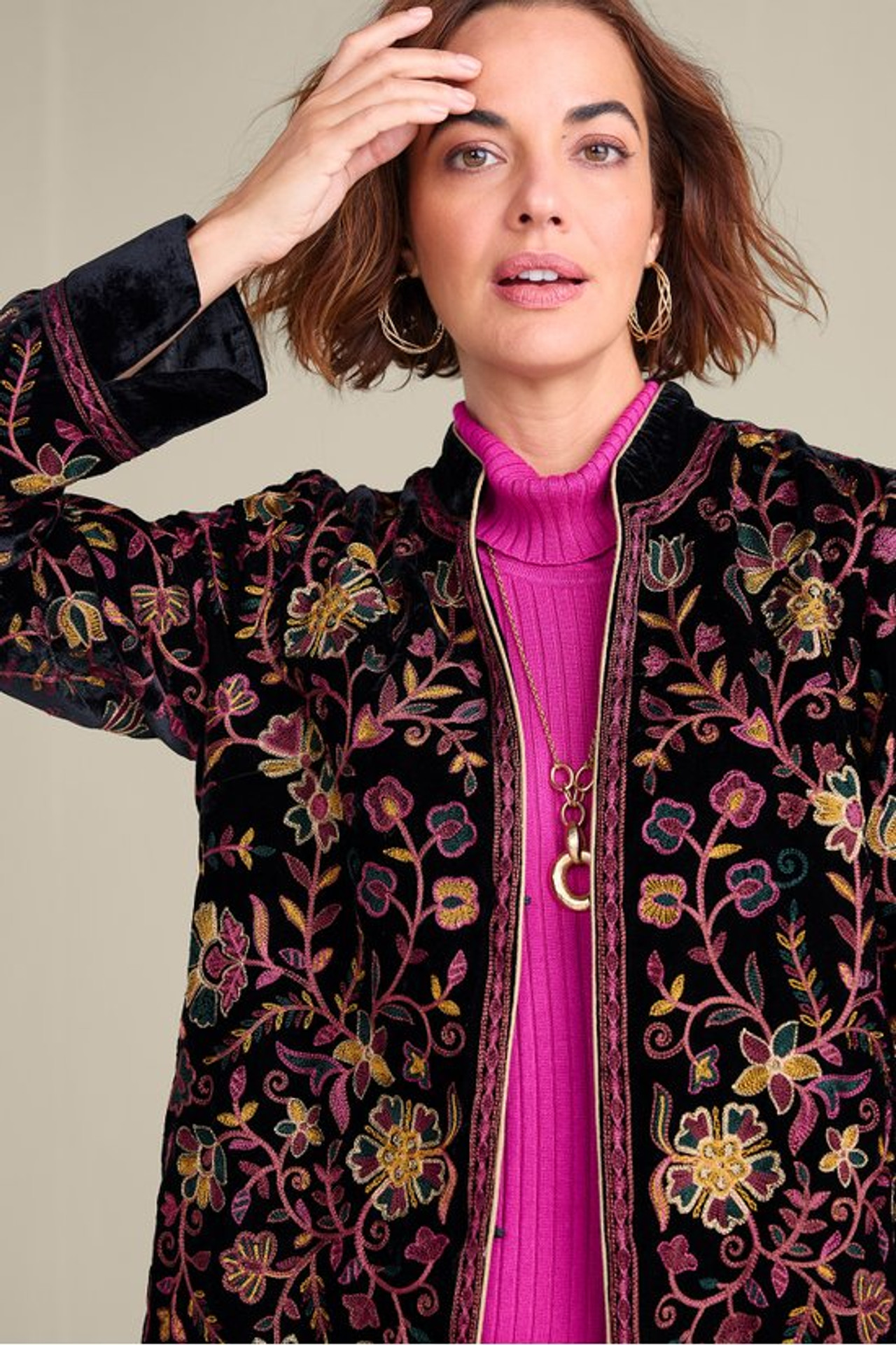 Astrid Velvet Jacket - Soft Surroundings Outlet