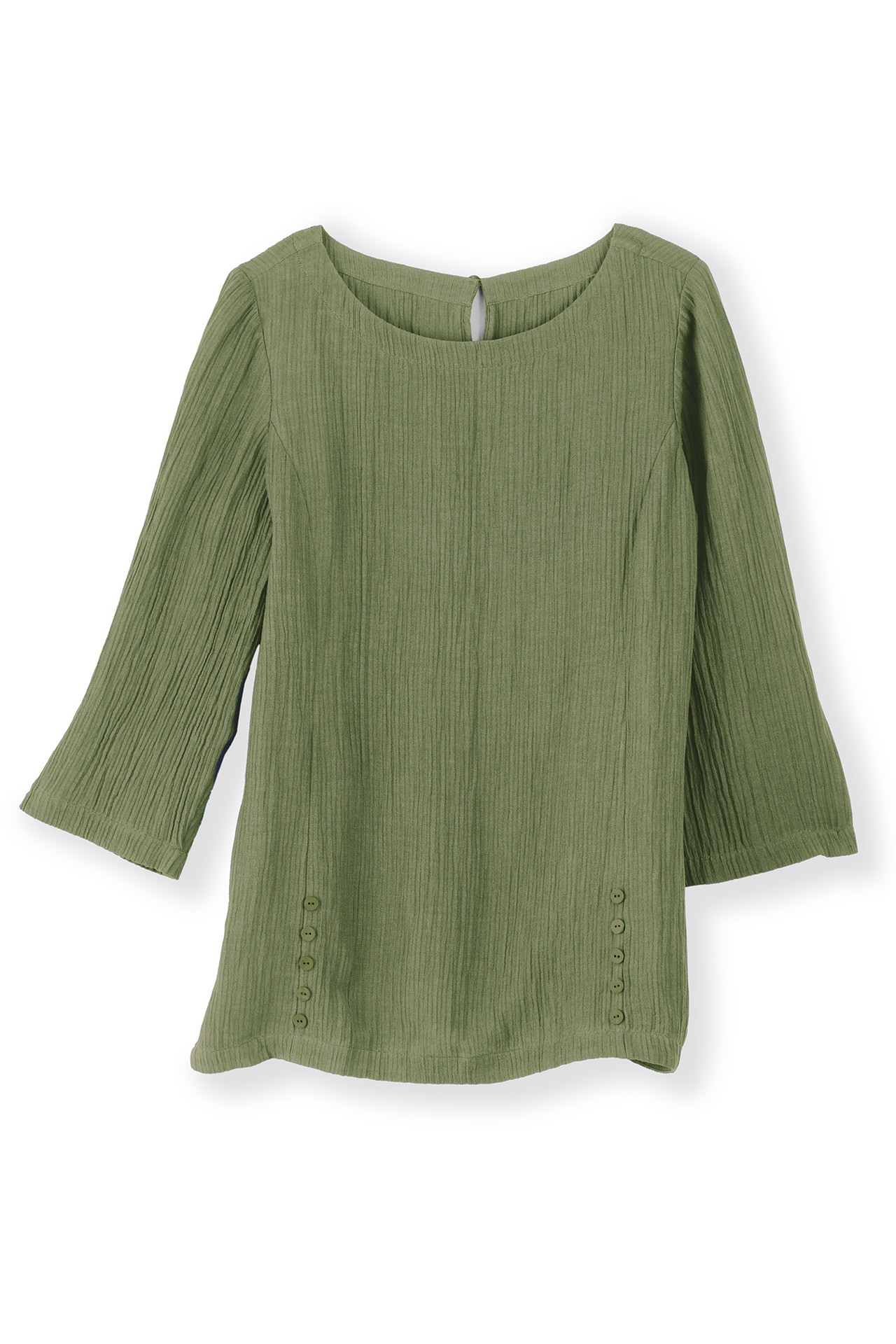 Oceo Gauze Tunic - Soft Surroundings Outlet