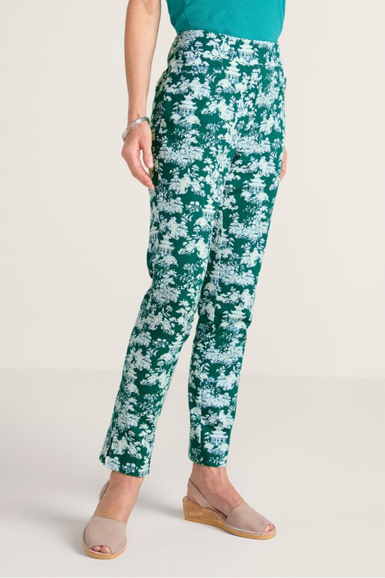 SoftEssential™ SUPERLA Slim Leg Ankle Pants - Soft Surroundings Outlet