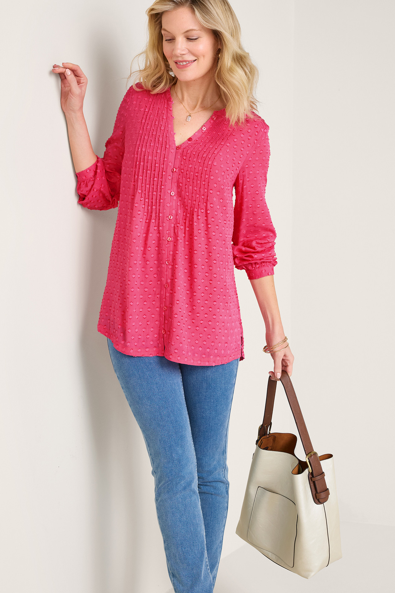 Gabrielle Vegan Leather Handbag - Soft Surroundings Outlet