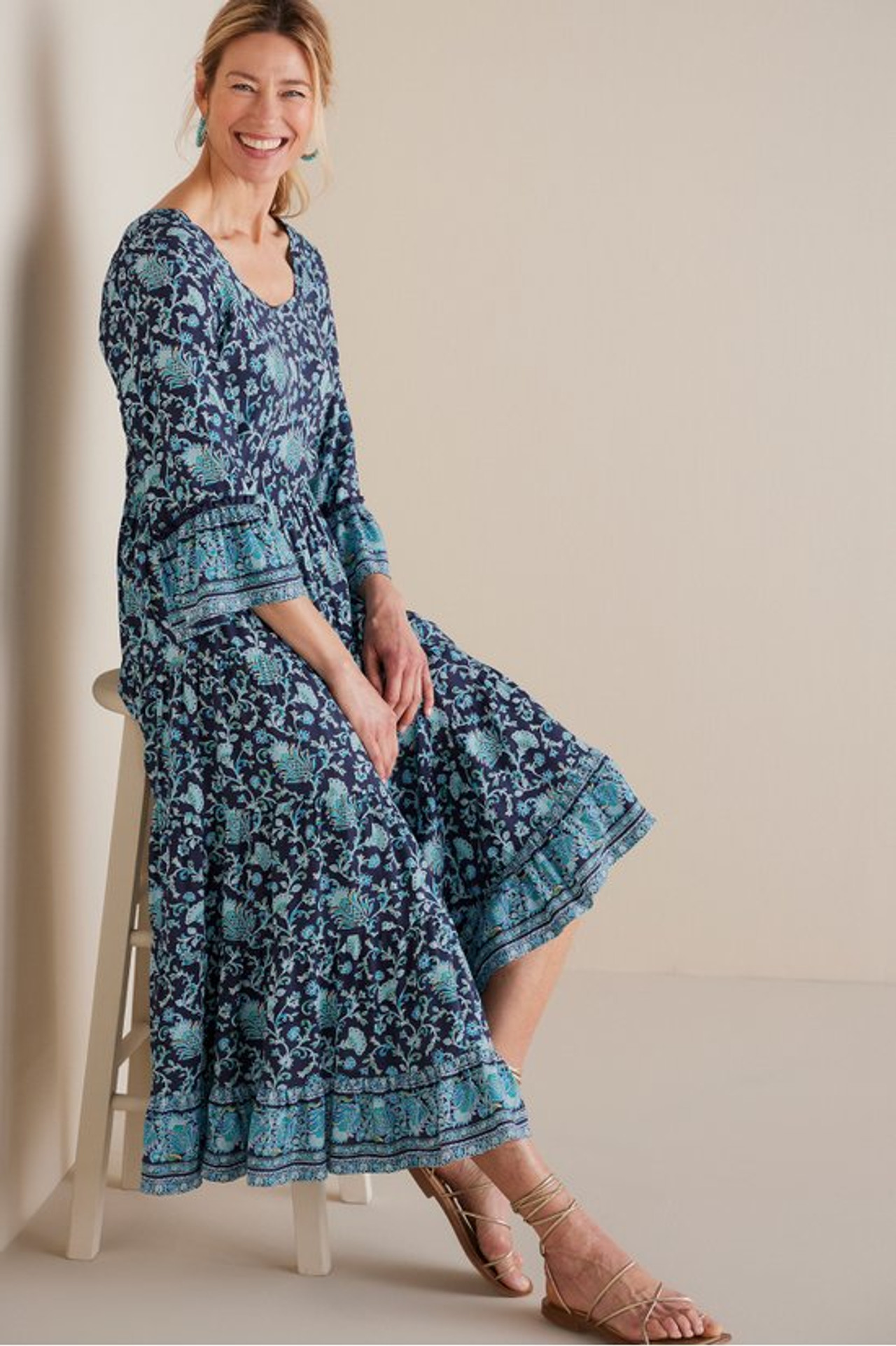 Lily Midi Dress - Soft Surroundings Outlet