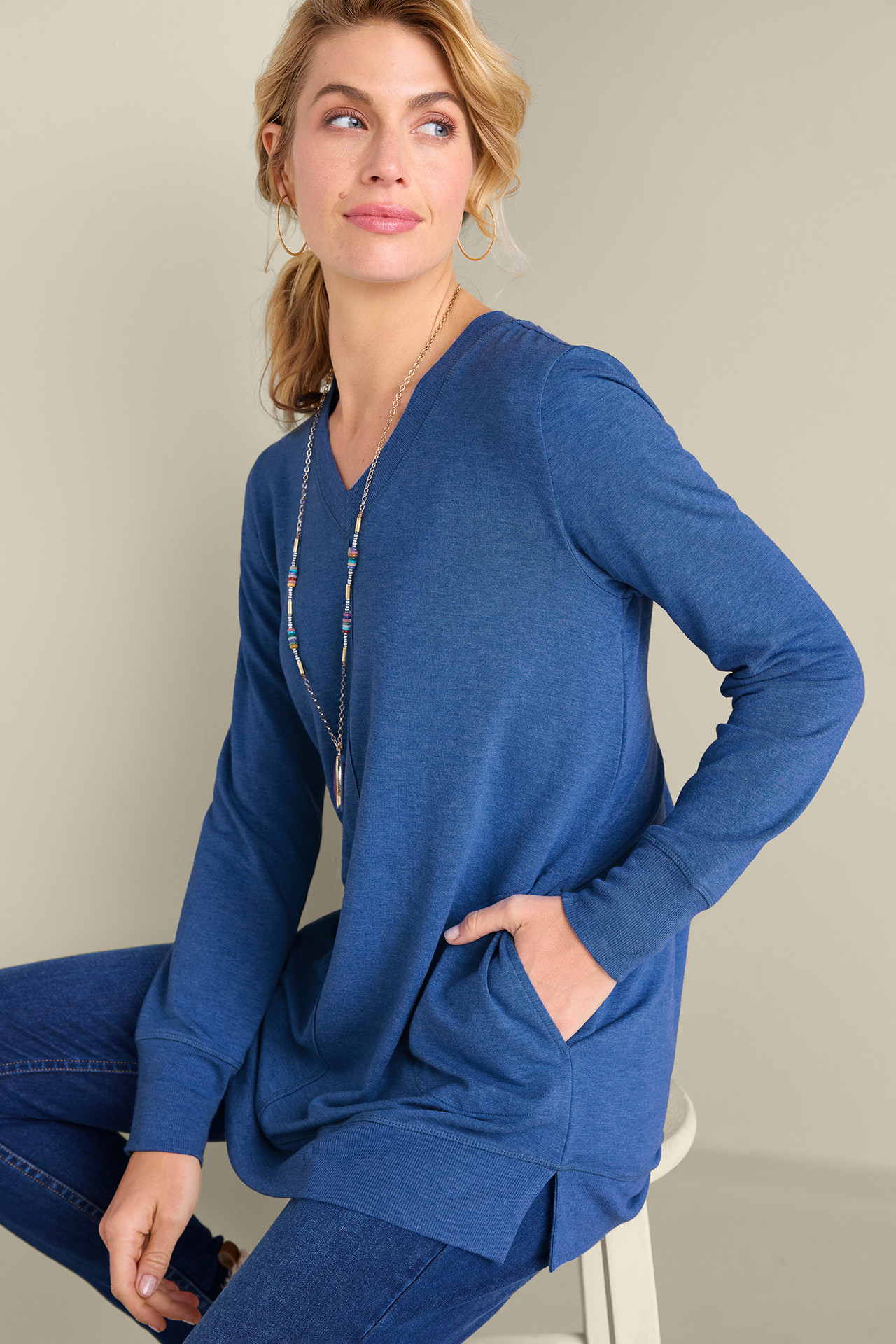 Siesta Soft Tunic - Soft Surroundings Outlet