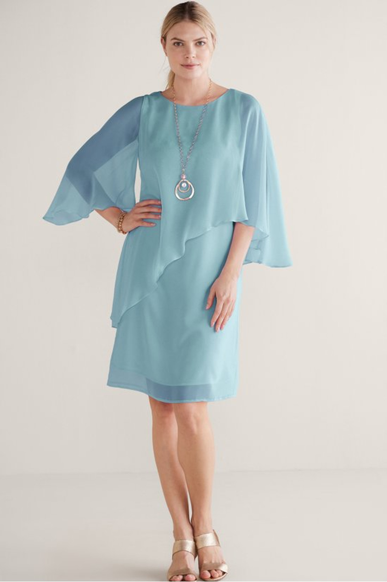 Mariah Silk Dress - Soft Surroundings Outlet