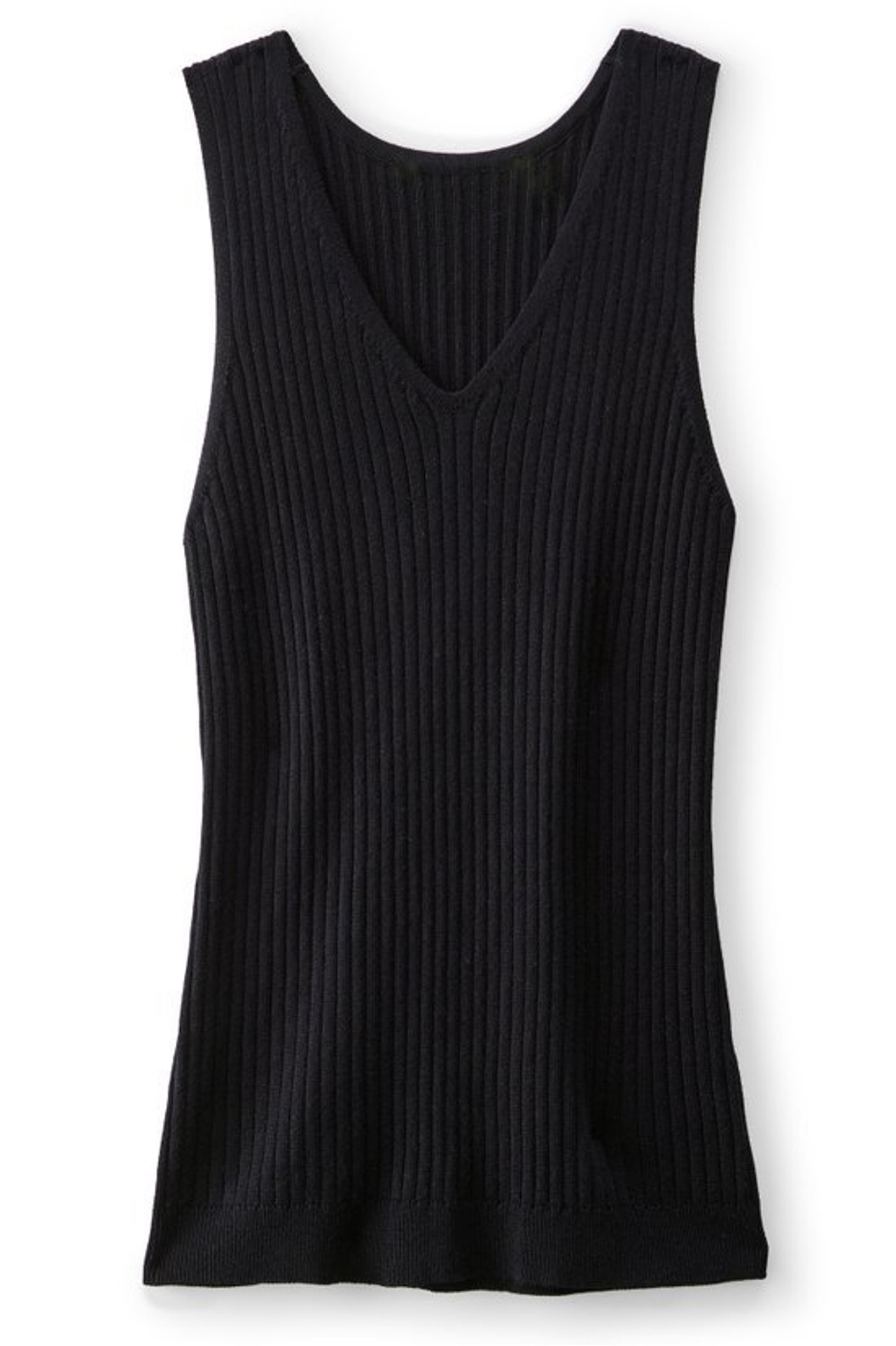 SoftEssential™ Ribbed Sweater Tank - Soft Surroundings Outlet