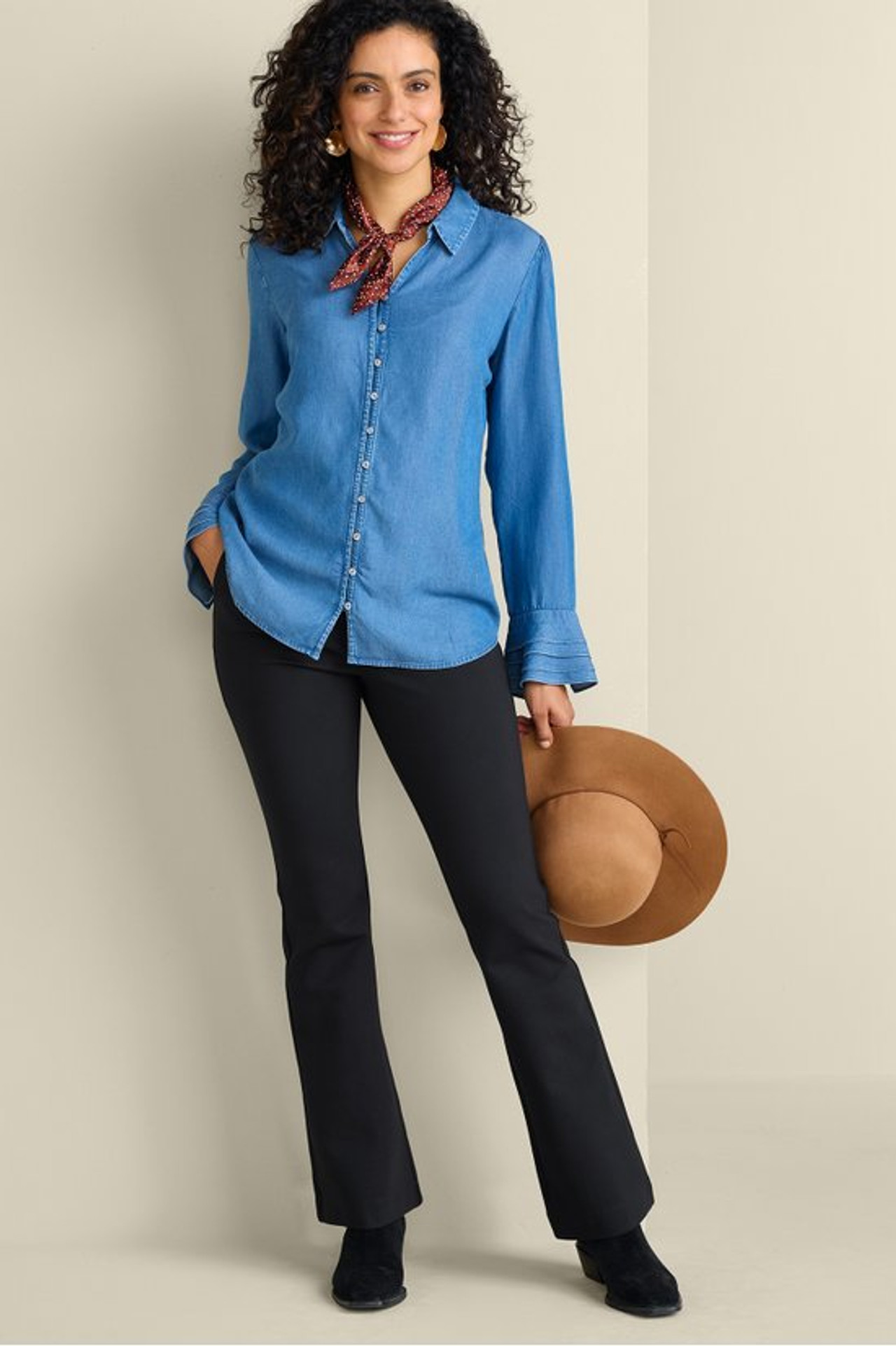 SoftEssential™ Ponte Bootcut Pants - Soft Surroundings Outlet