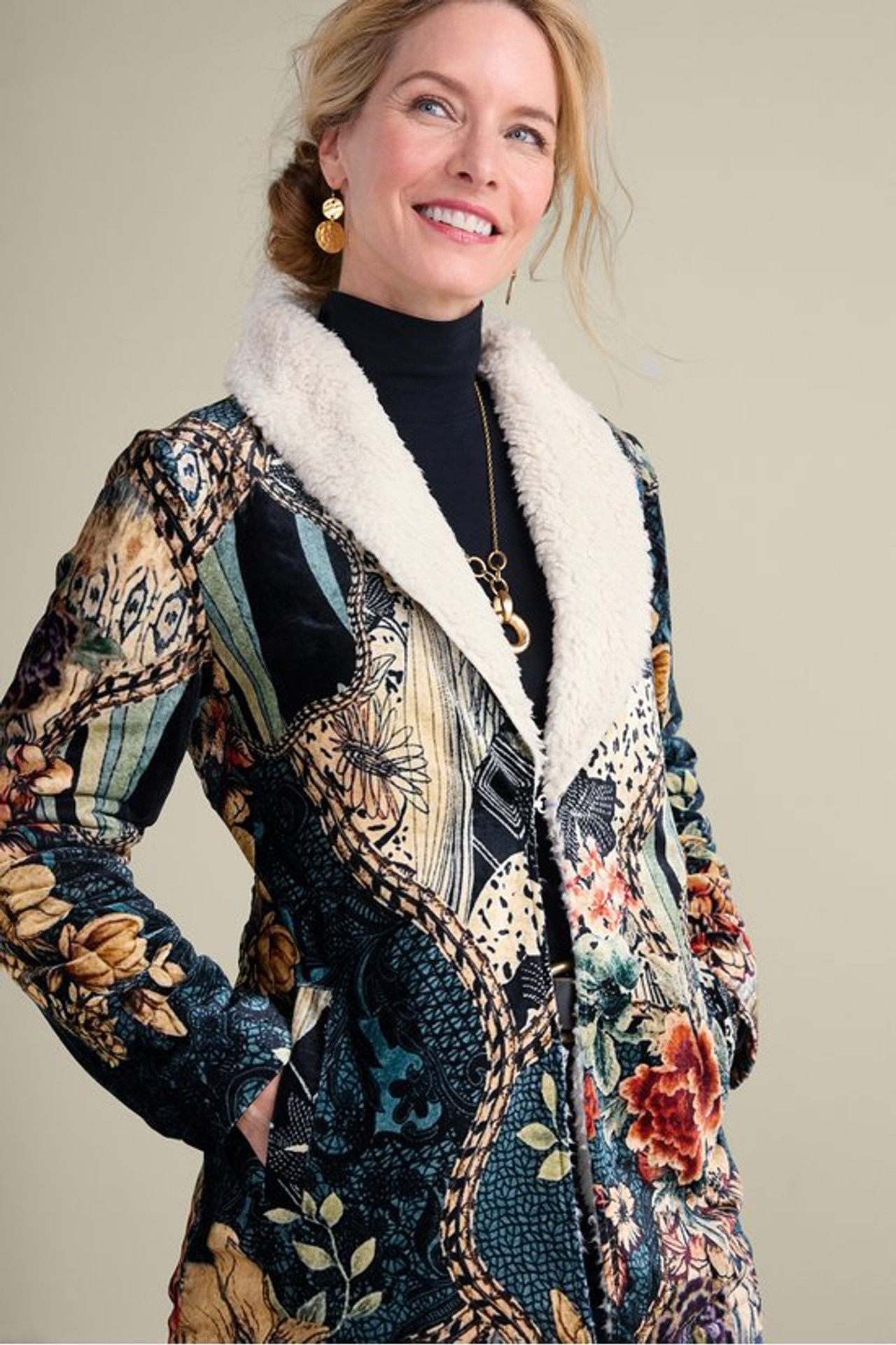 Innsbrook Velvet Jacket - Soft Surroundings Outlet