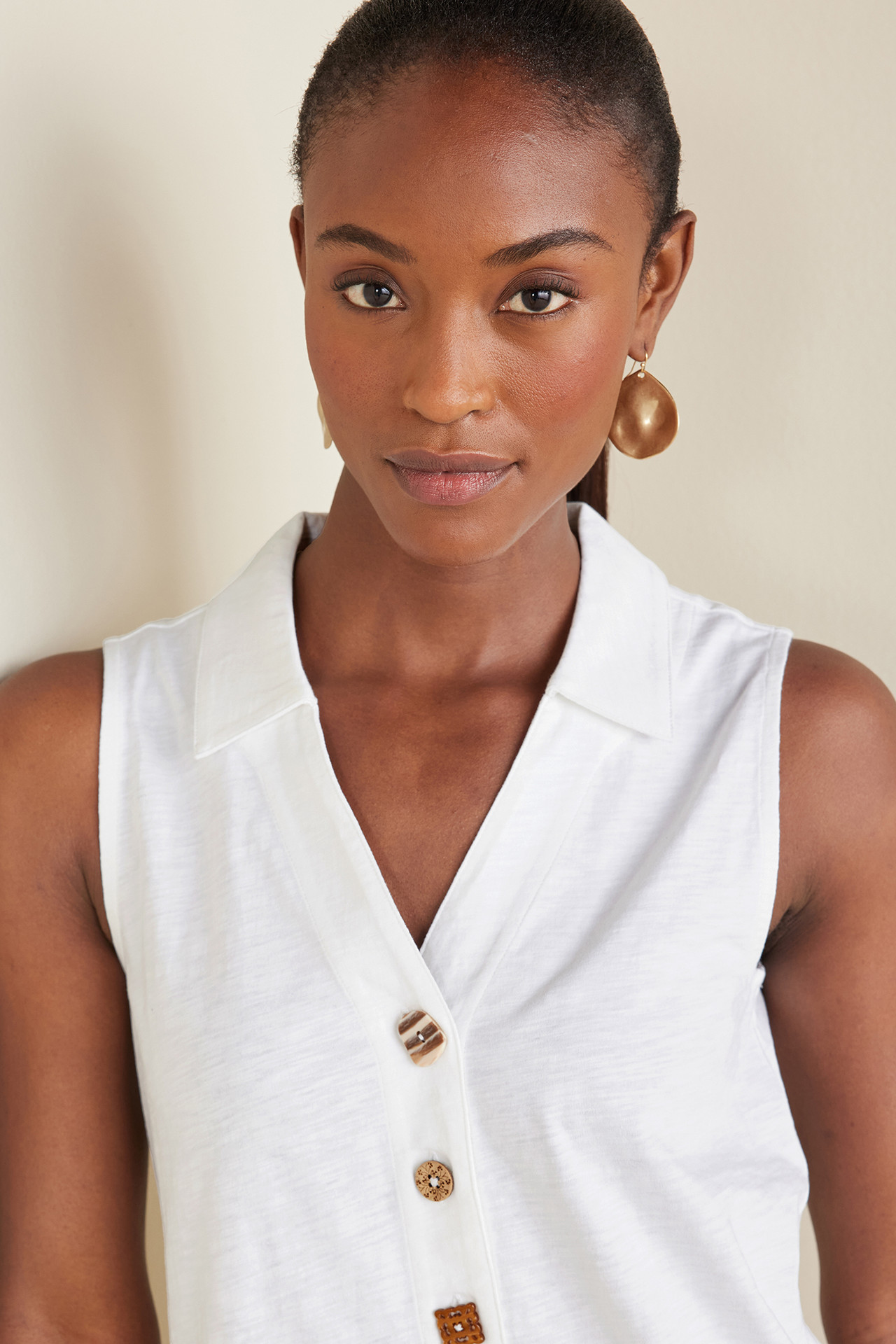 Danielle Sleeveless Tunic - Soft Surroundings Outlet