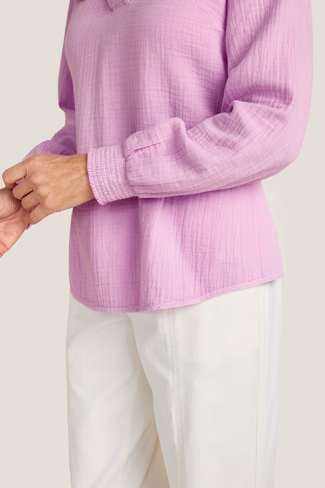 Genna Gauze Top - Soft Surroundings Outlet