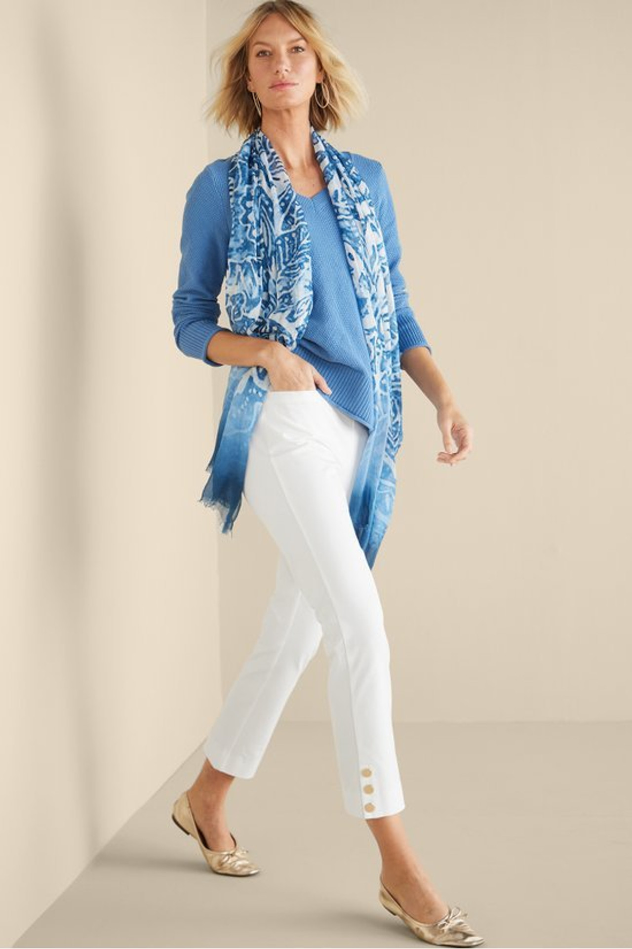 SoftEssential™ SUPERLA Slim Leg Crop Pants - Soft Surroundings Outlet