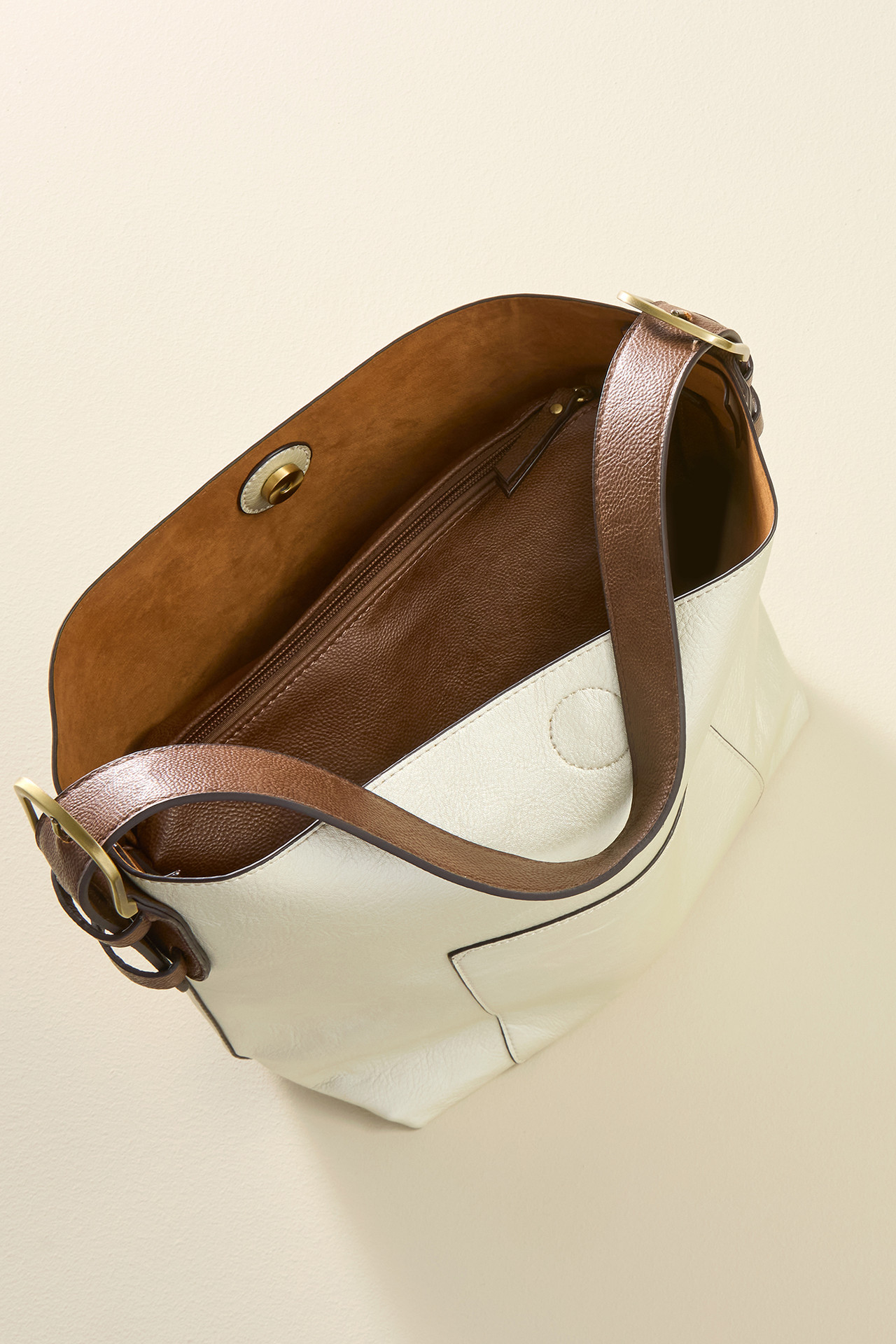 Gabrielle Vegan Leather Handbag - Soft Surroundings Outlet