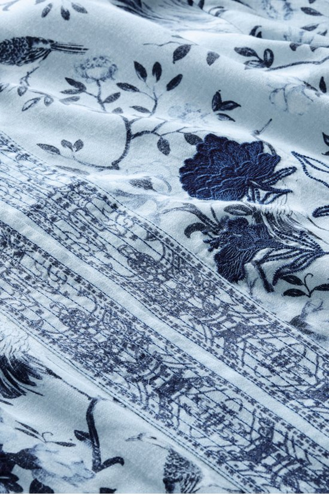 Contessa Embroidered TENCEL™ Topper - Soft Surroundings Outlet