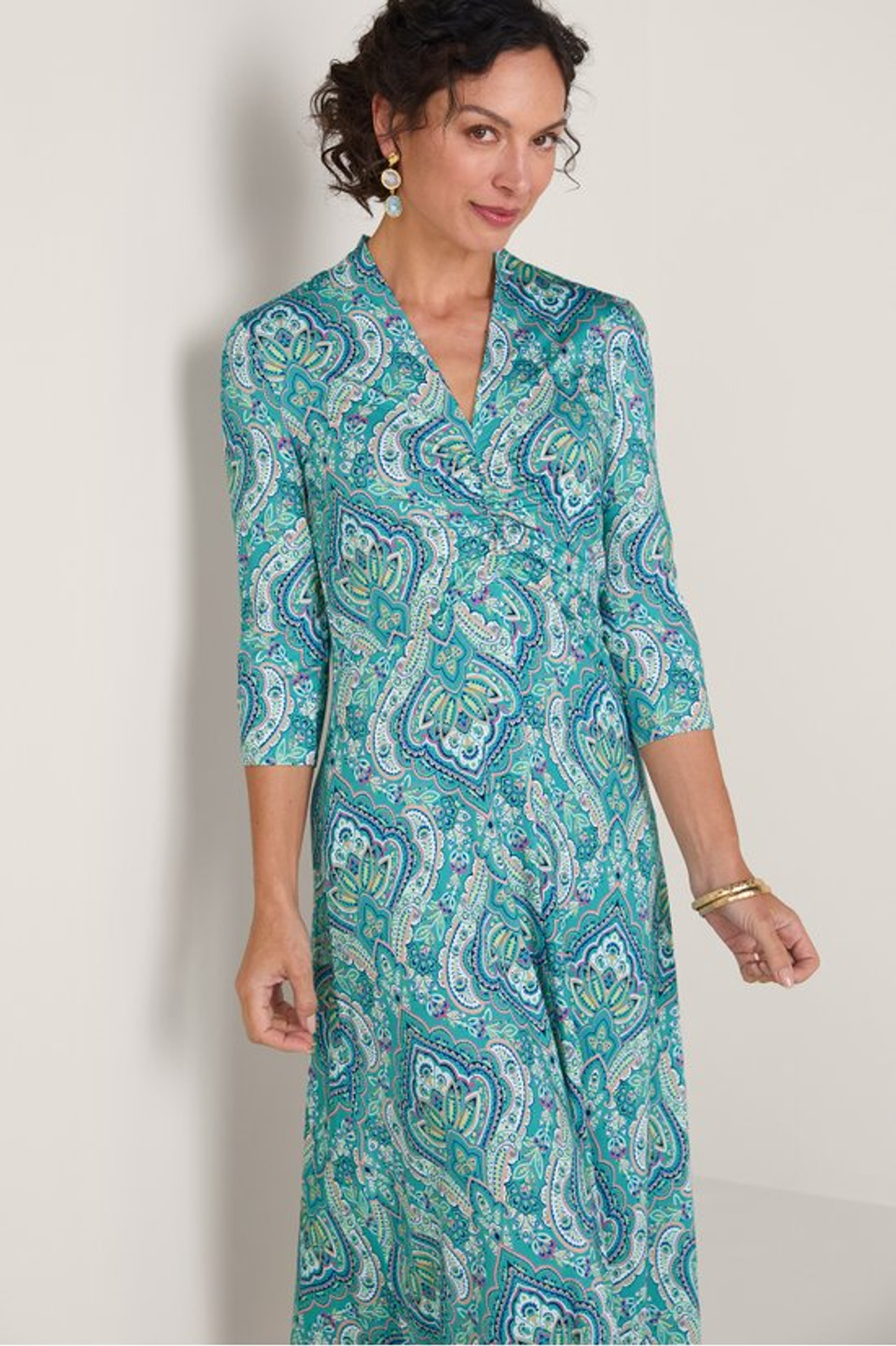 Aziza Midi Dress - Soft Surroundings Outlet