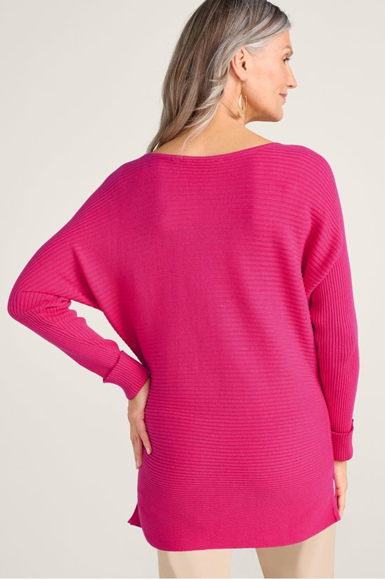 Chantara Ribbed Sweater - Soft Surroundings Outlet