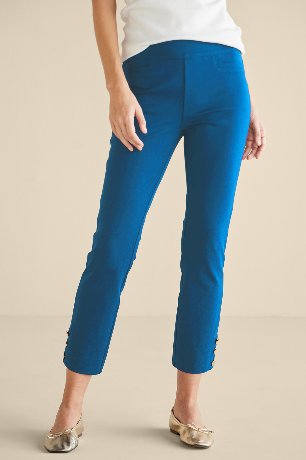 SoftEssential™ SUPERLA Slim Leg Crop Pants - Soft Surroundings Outlet