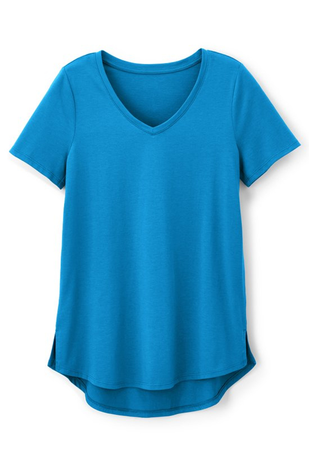 SoftEssential™ Supima® Isabel Short Sleeve Tunic - Soft Surroundings Outlet