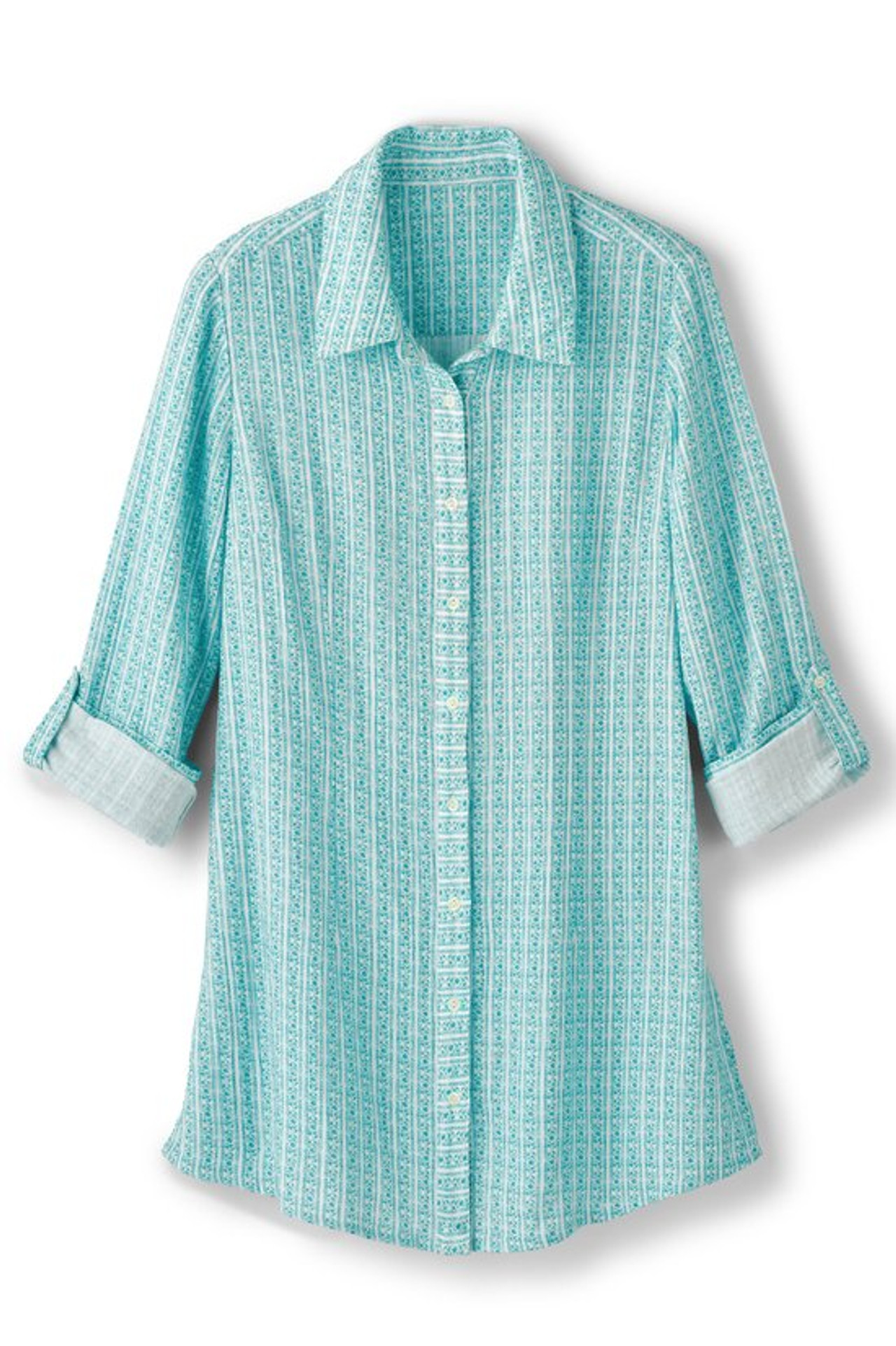 Lilou Gauze Tunic - Soft Surroundings Outlet