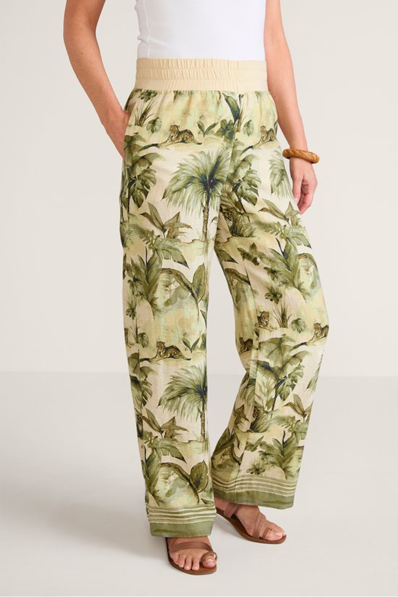 Aliso Point Linen Pants - Soft Surroundings Outlet