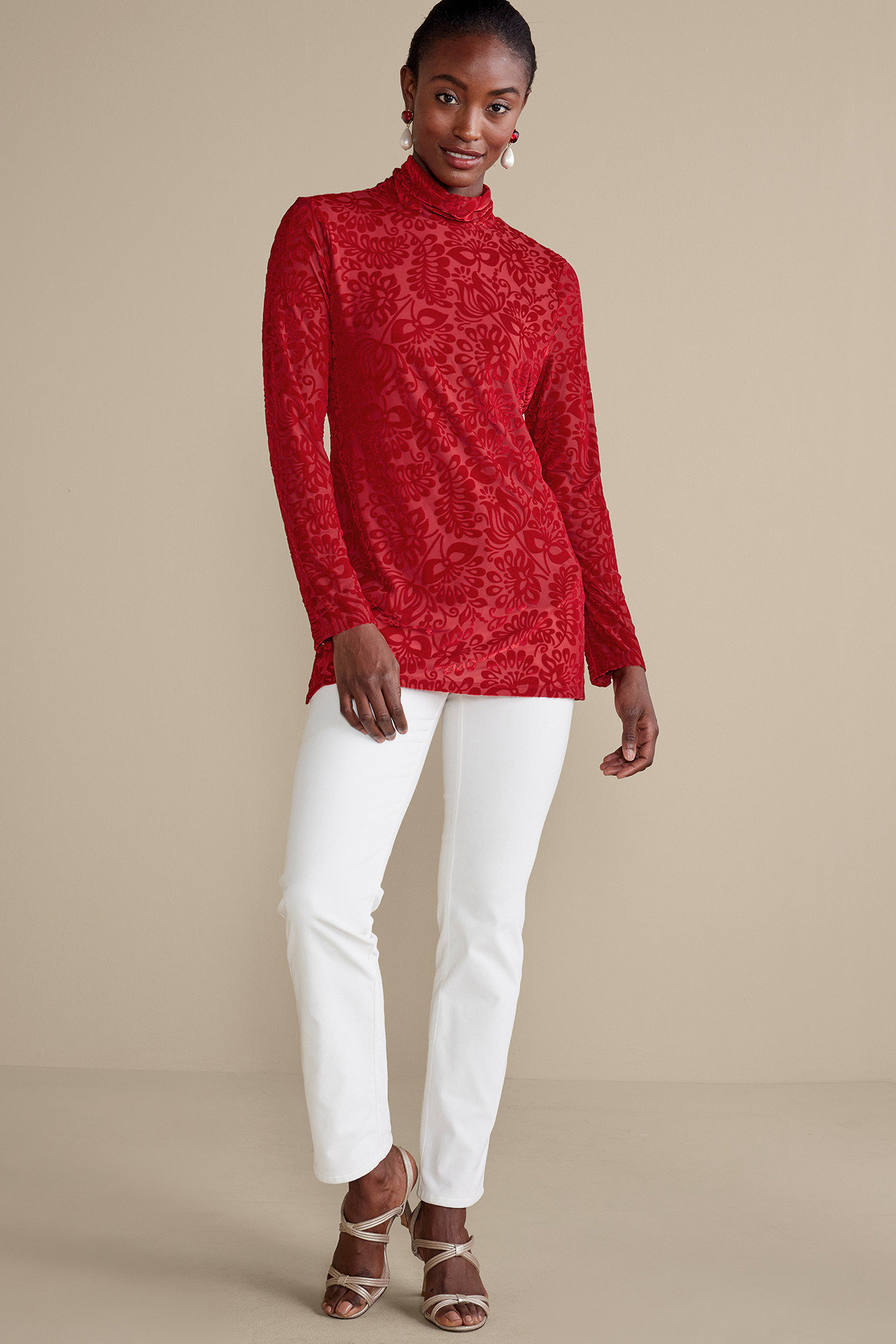 Walden Velvet Turtleneck - Soft Surroundings Outlet